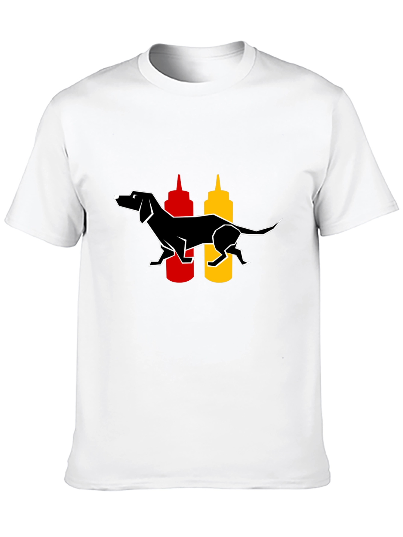 Dachshund Hot Dog Lover T-Shirt - Black