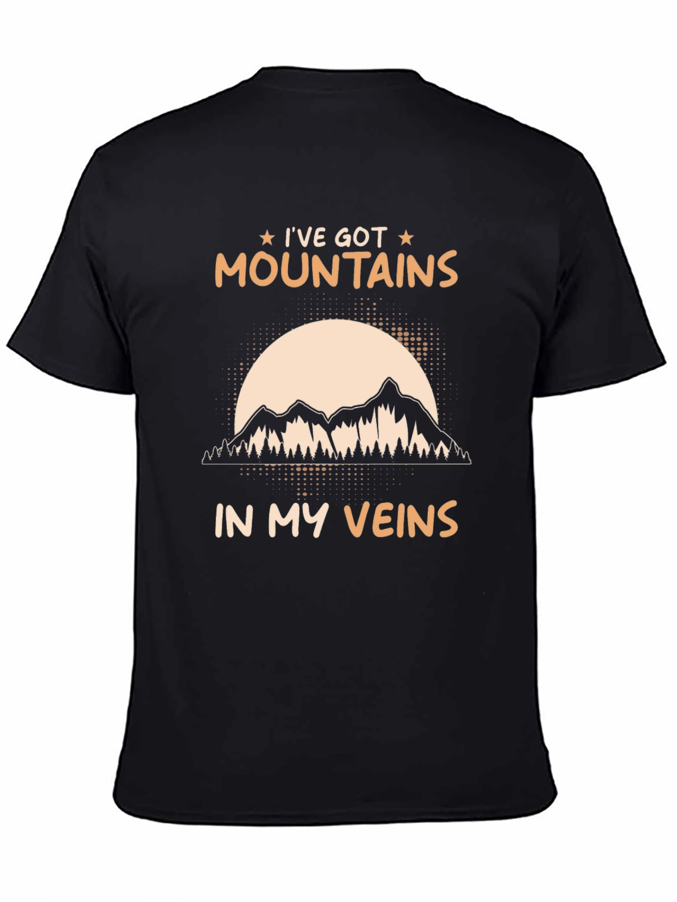 Mountains in My Veins Graphic Tee