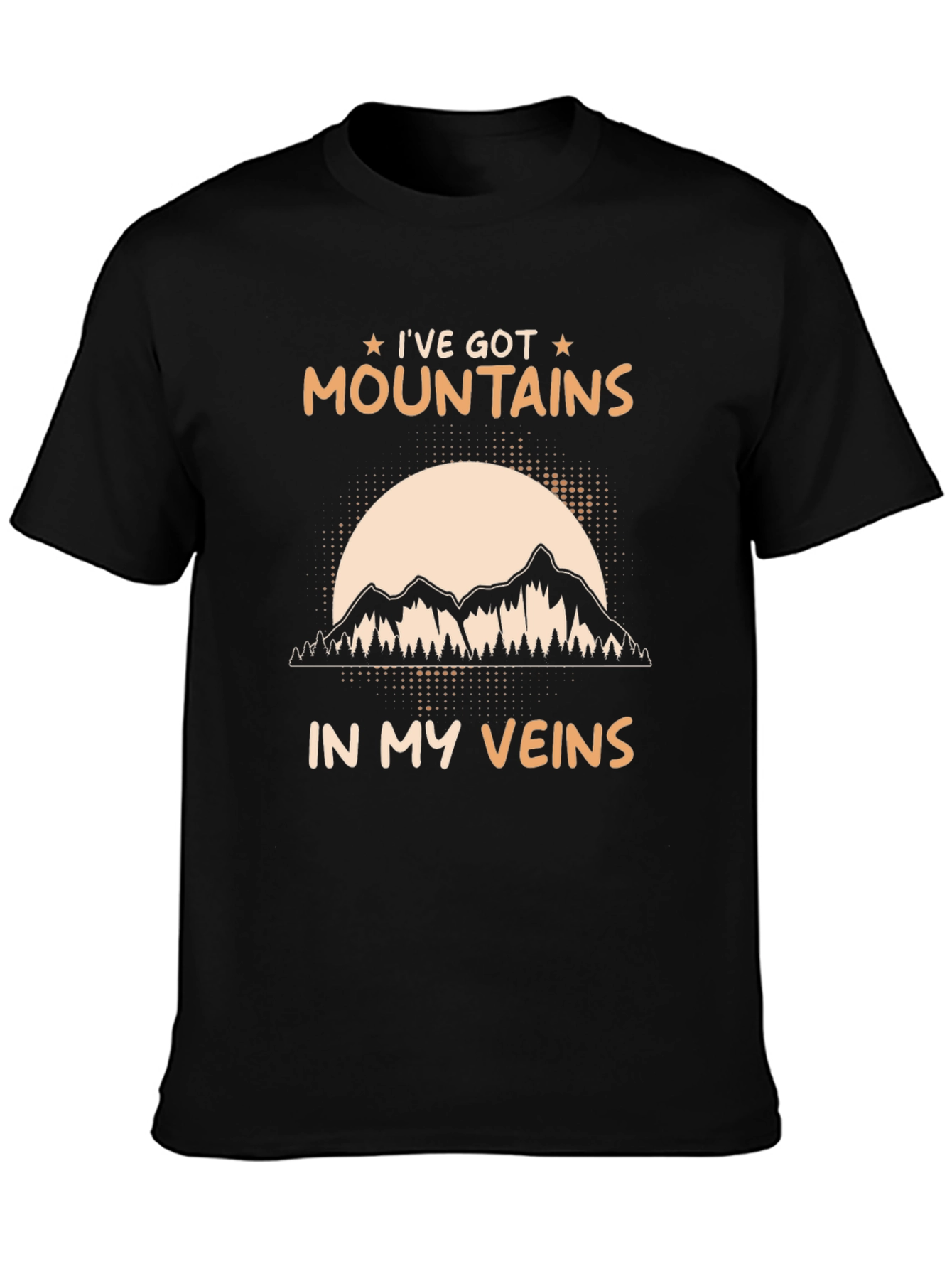 Mountains in My Veins Graphic Tee