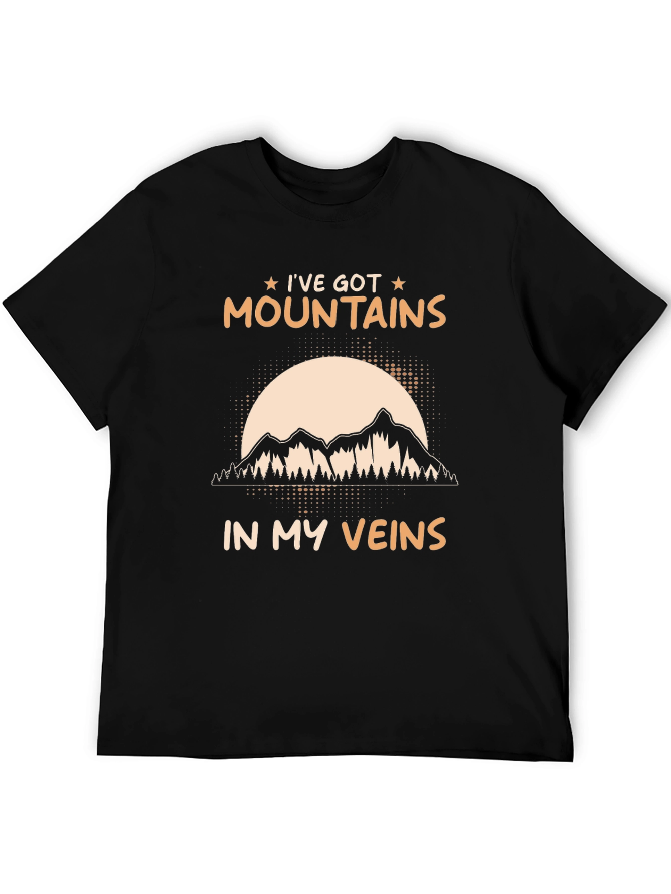 Mountains in My Veins Graphic Tee