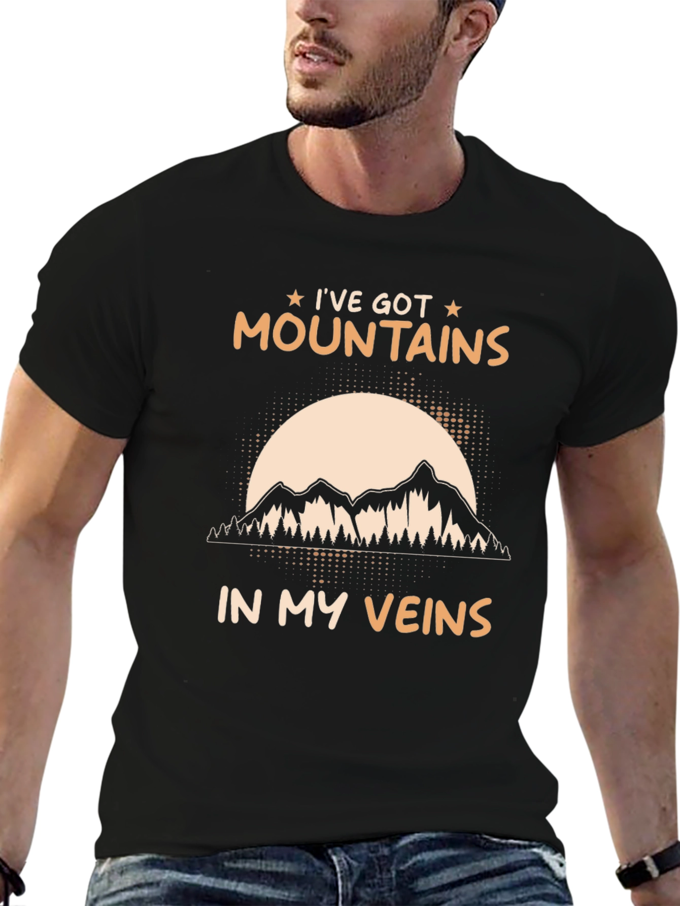 Mountains in My Veins Graphic Tee