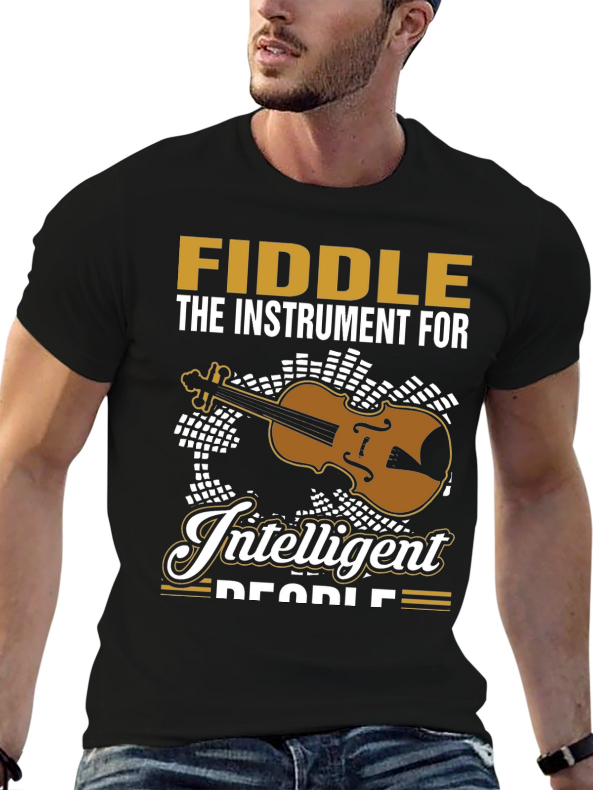 Fiddle Instrument T-Shirt