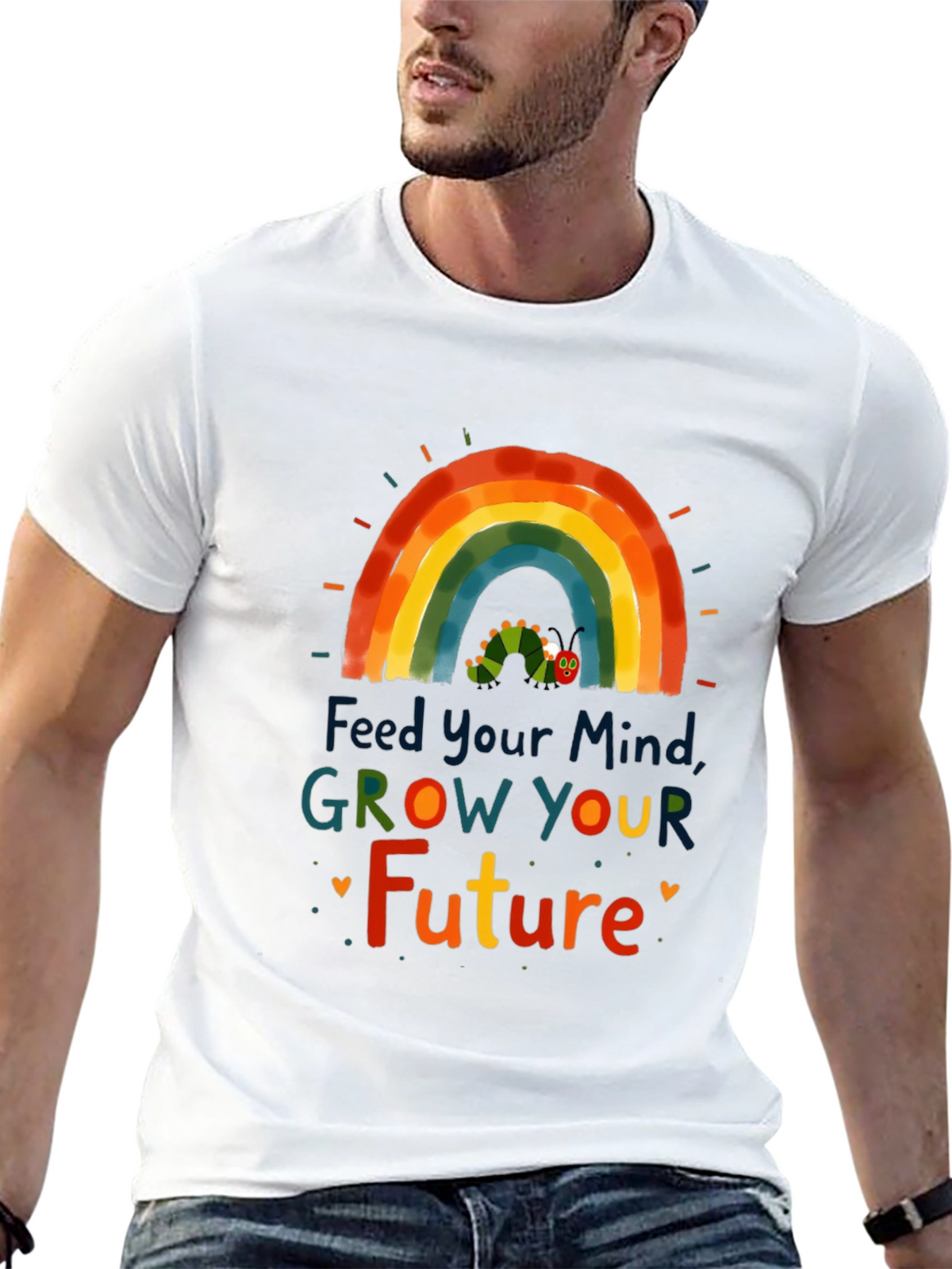 Feed Your Mind Grow Your Future Graphic Tee