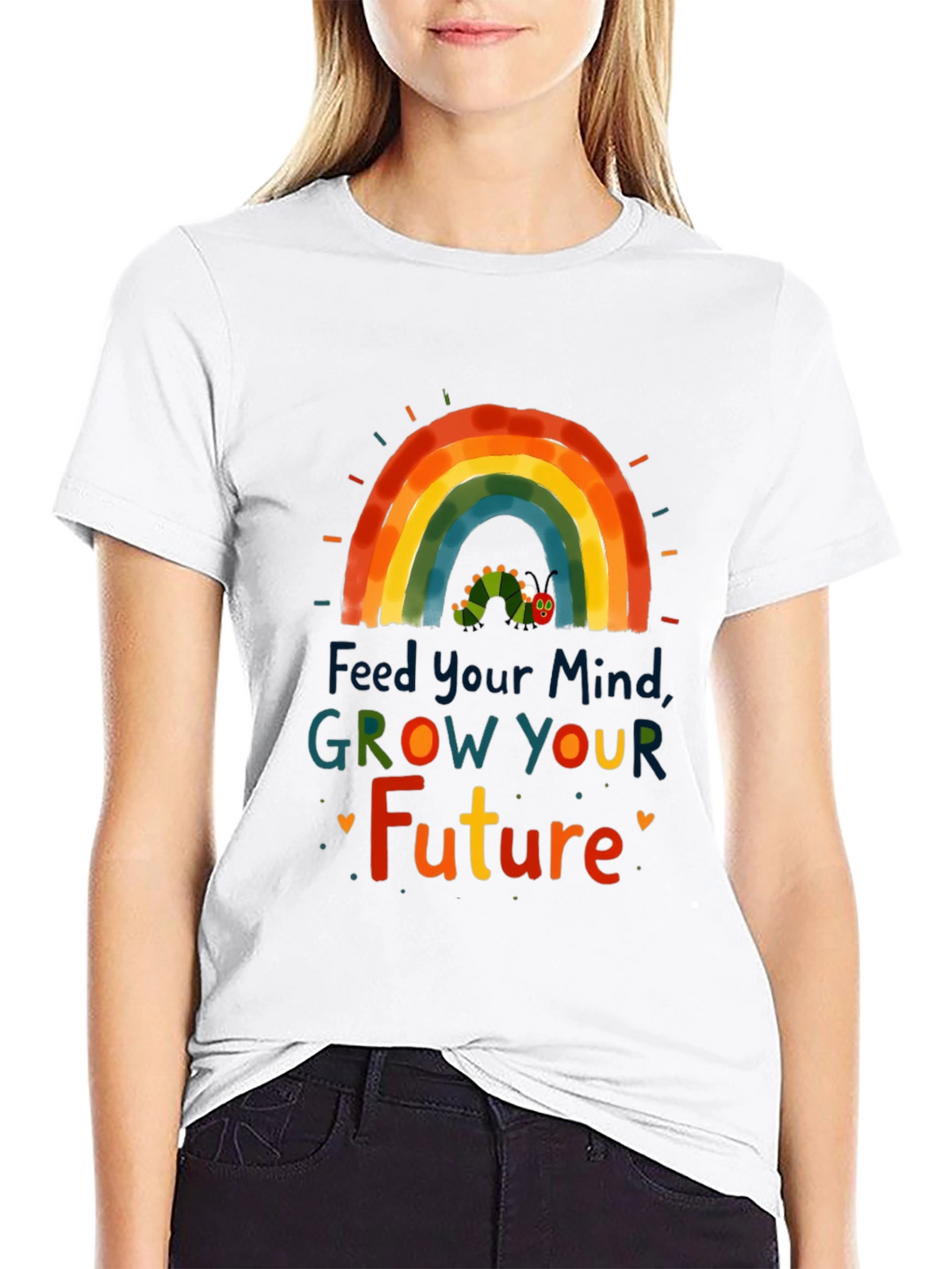 Feed Your Mind Grow Your Future Graphic Tee