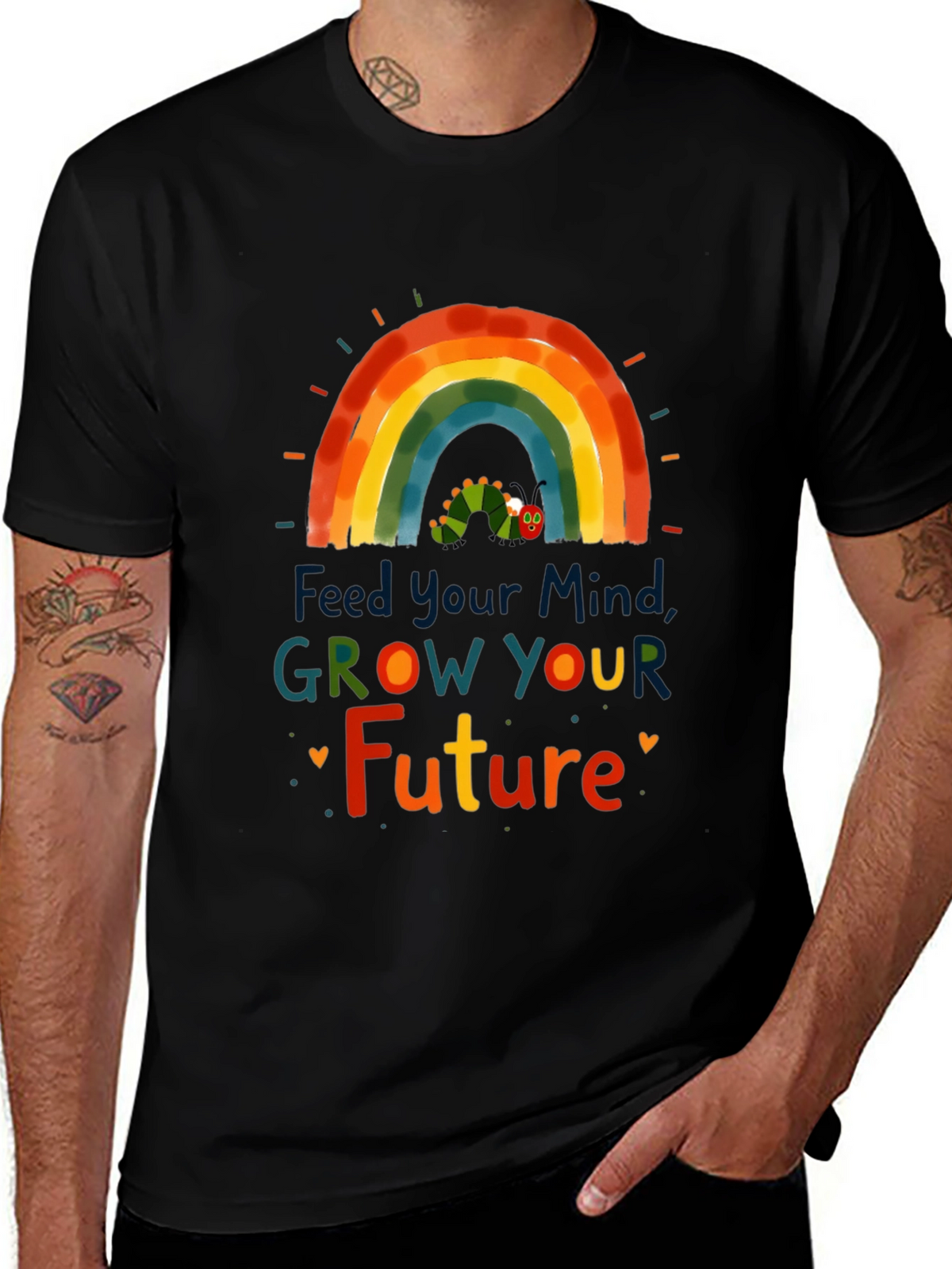 Feed Your Mind Grow Your Future Graphic Tee