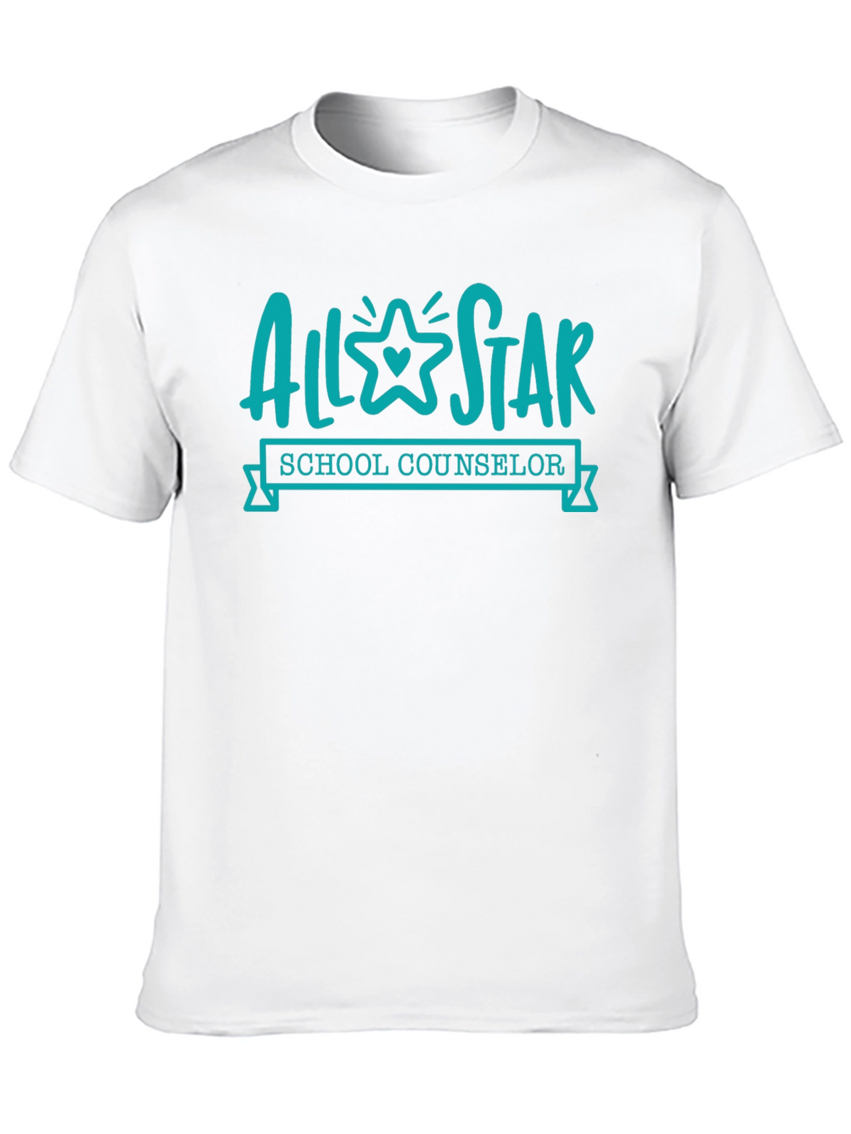 All-Star School Counselor Black T-Shirt