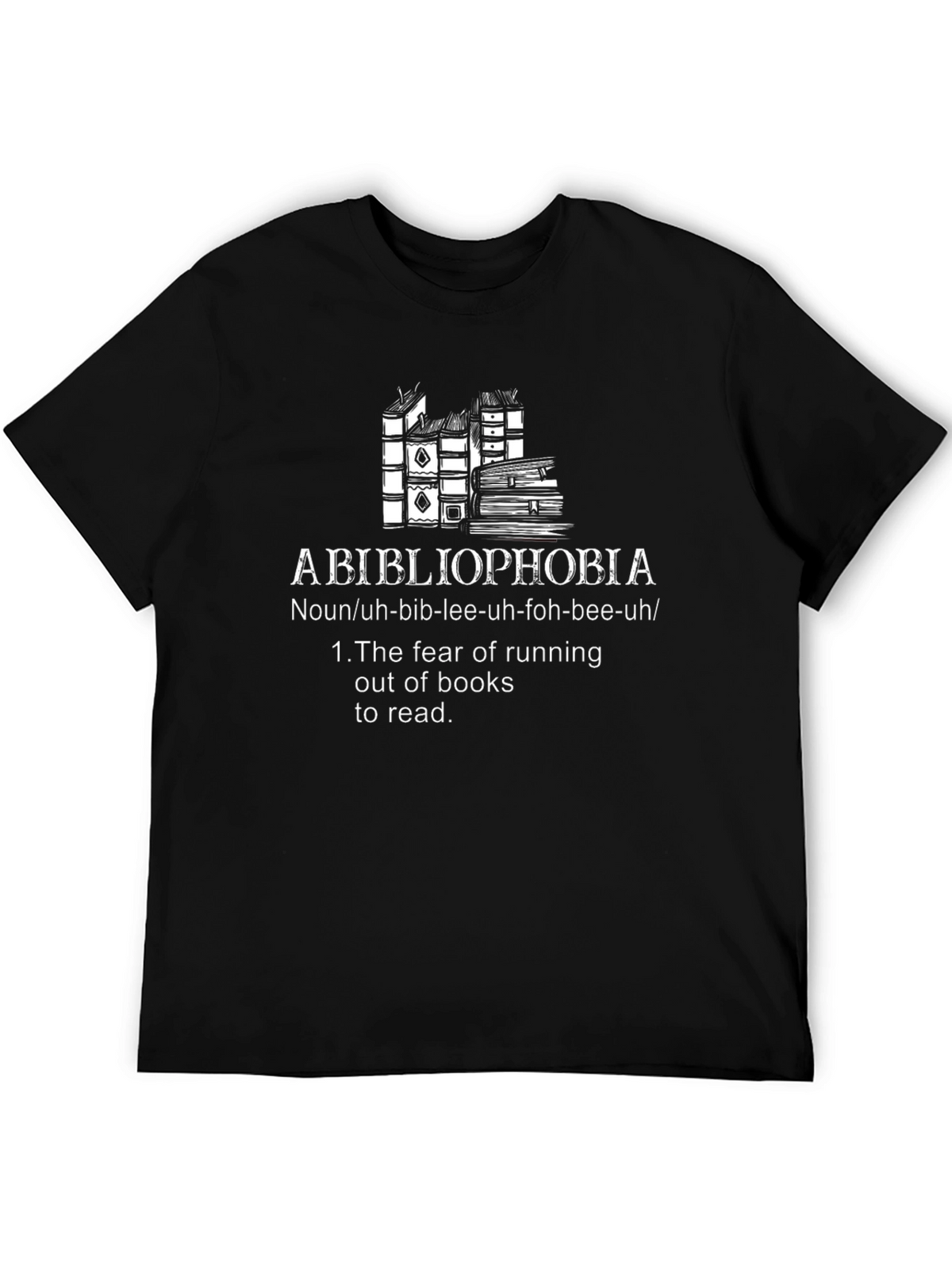 Bibliophobia Definition T-Shirt