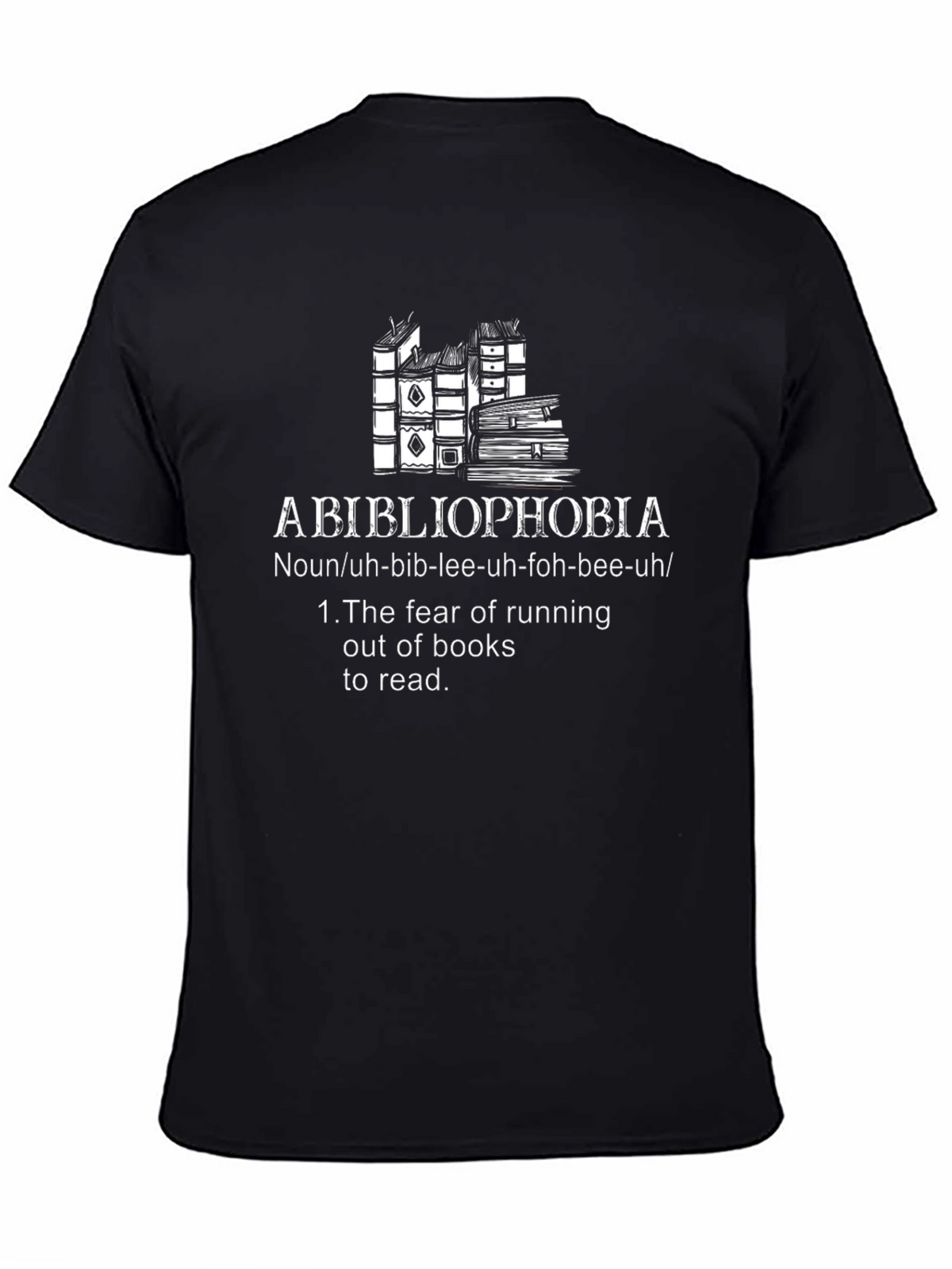 Bibliophobia Definition T-Shirt