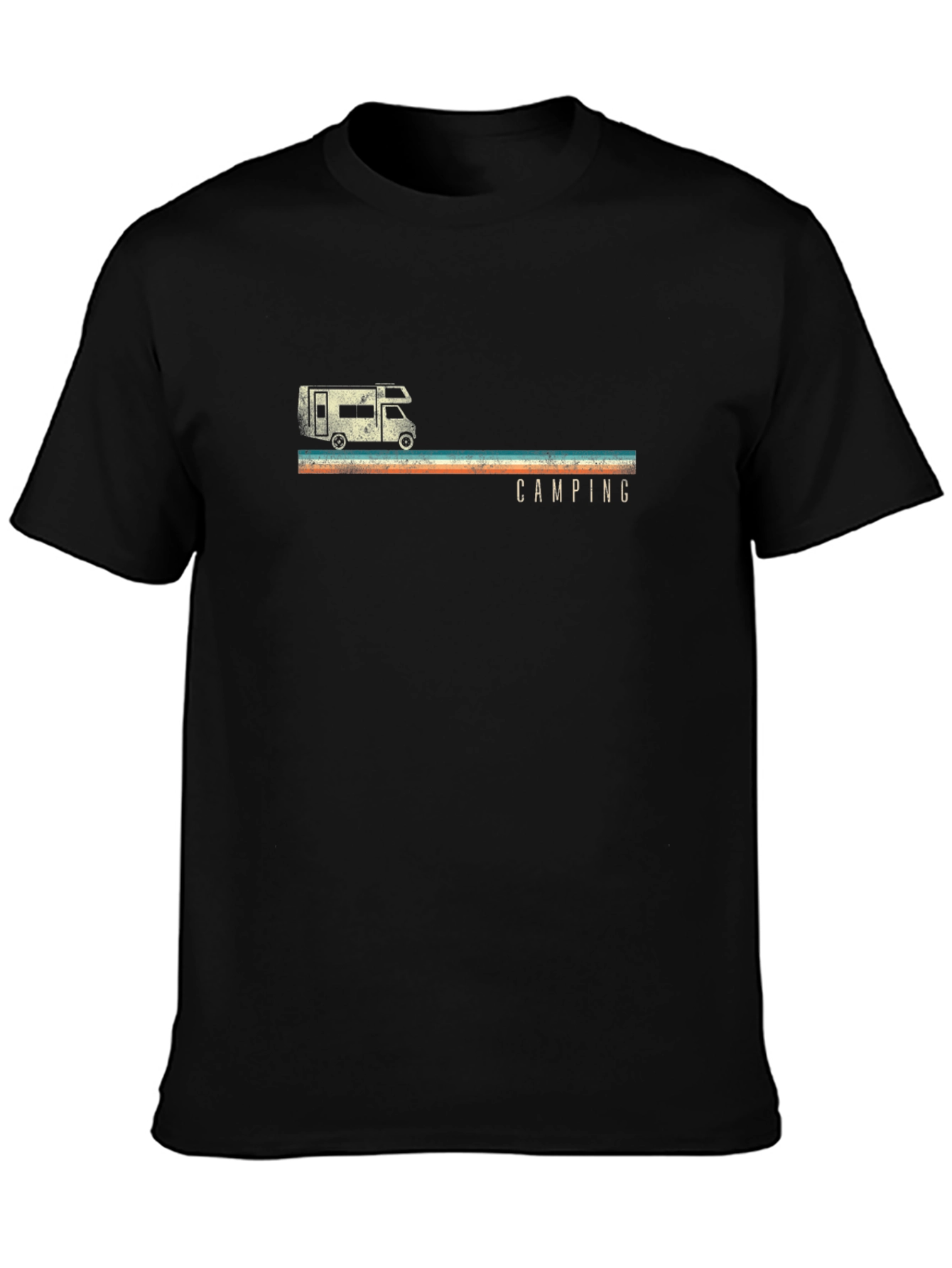 Retro Camping RV T-Shirt - Vacation Ready