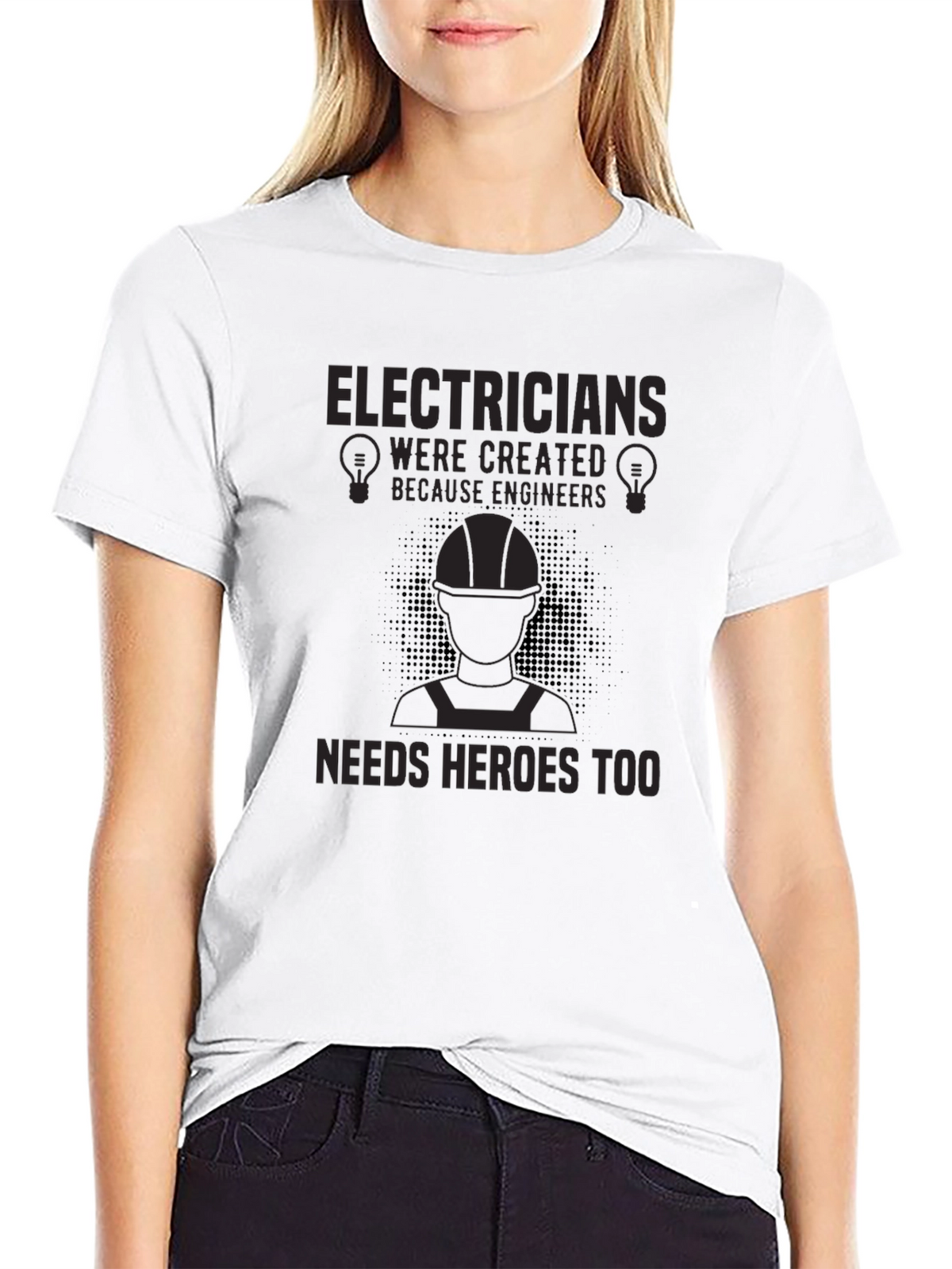 Electricians Heroes T-Shirt - Funny Engineer Gift