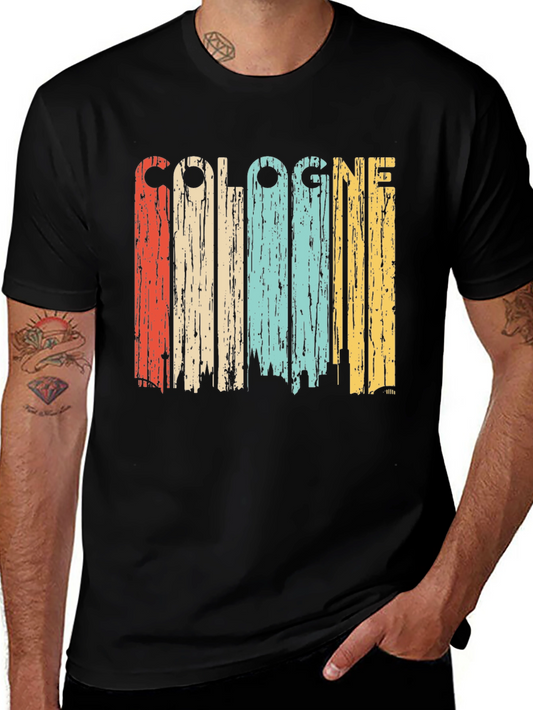 Retro Cologne Tee - Vintage City Style