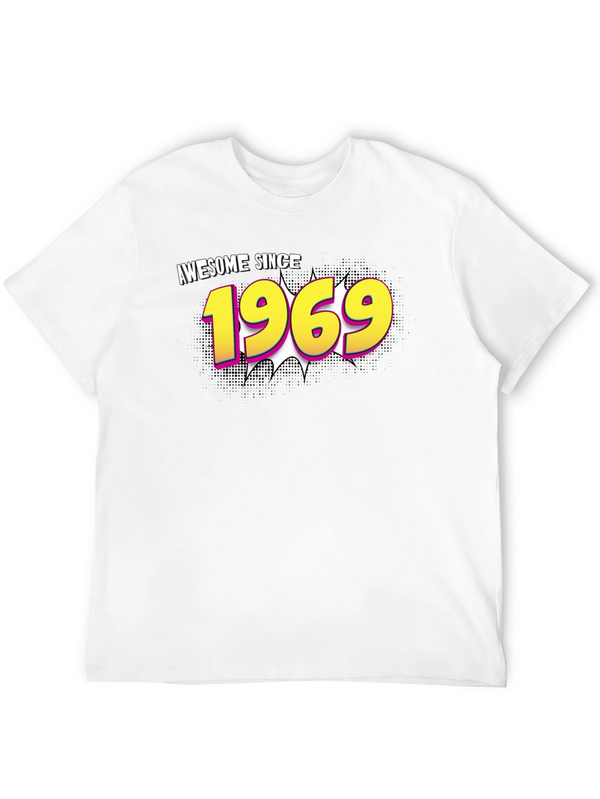 Awesome Since 1969 Graphic Tee - Birthday T-Shirt