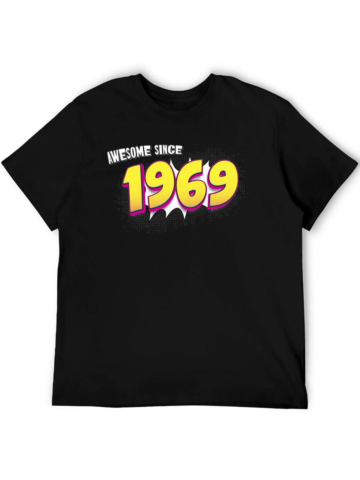 Awesome Since 1969 Graphic Tee - Birthday T-Shirt