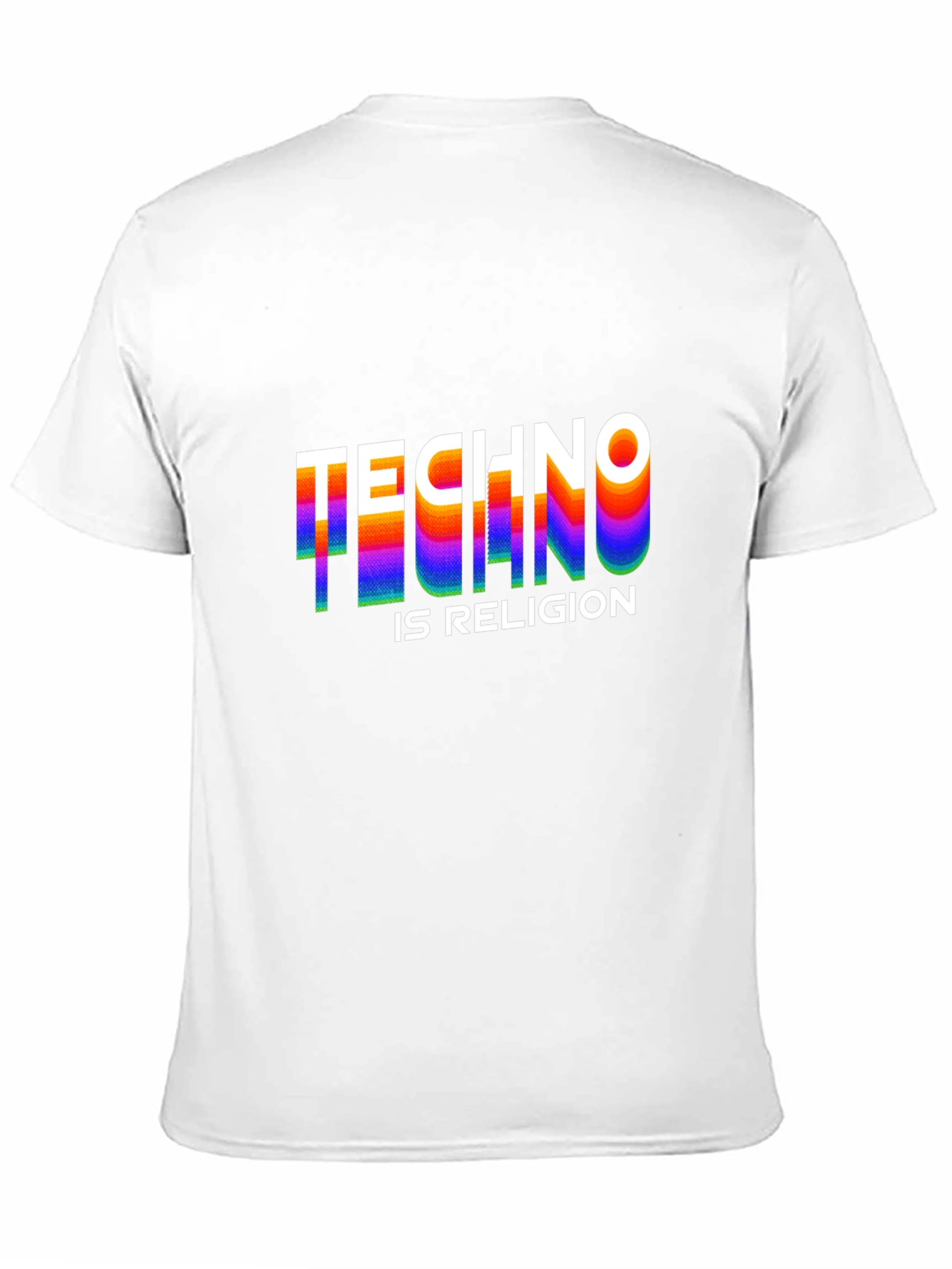 Techno Is Religion Graphic T-Shirt