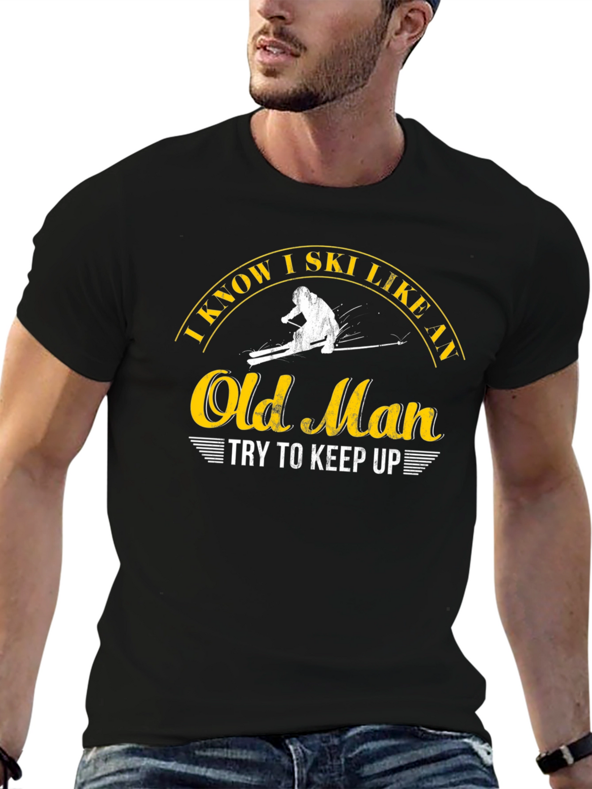I Know I Ski Like An Old Man T-Shirt