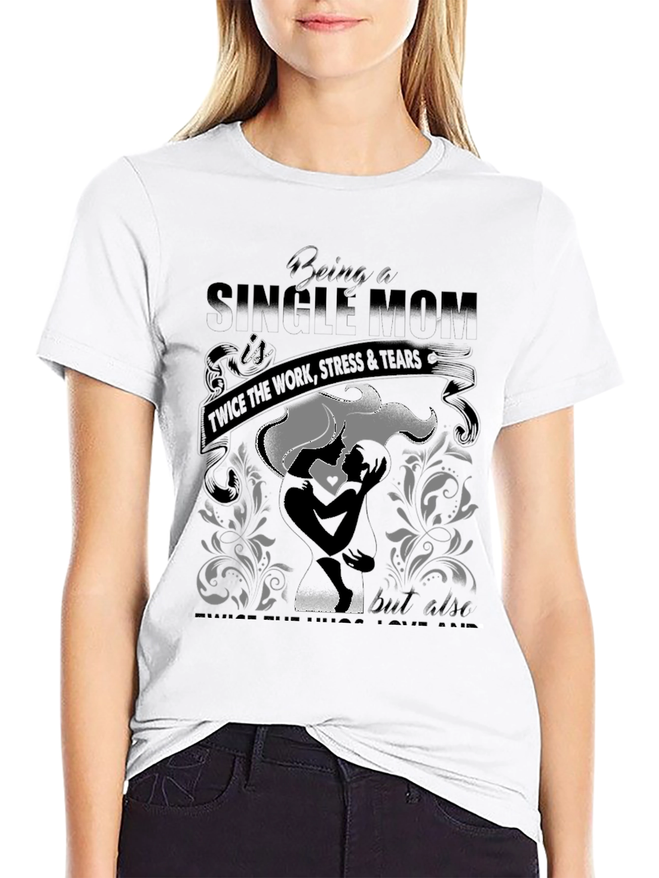 Single Mom Graphic T-Shirt