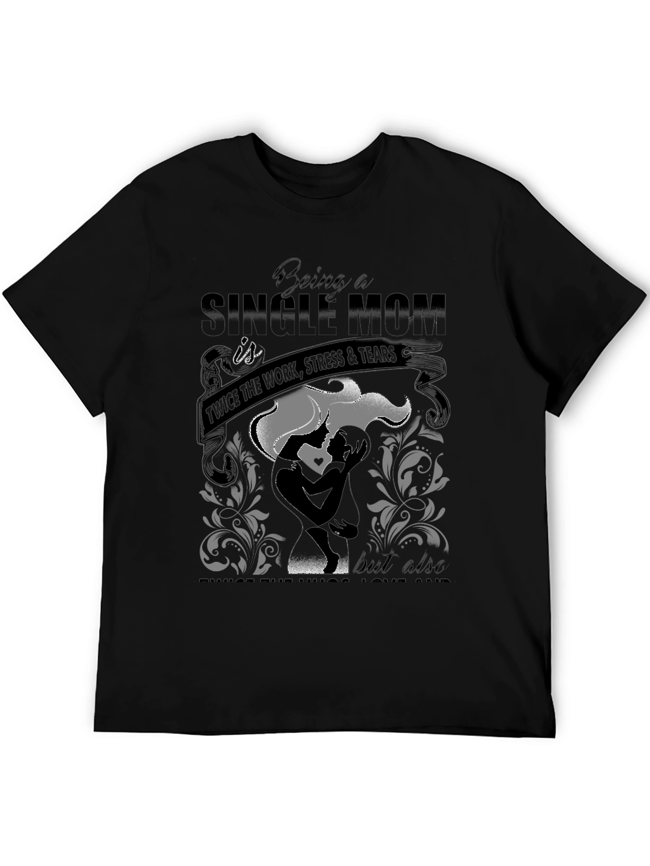 Single Mom Graphic T-Shirt