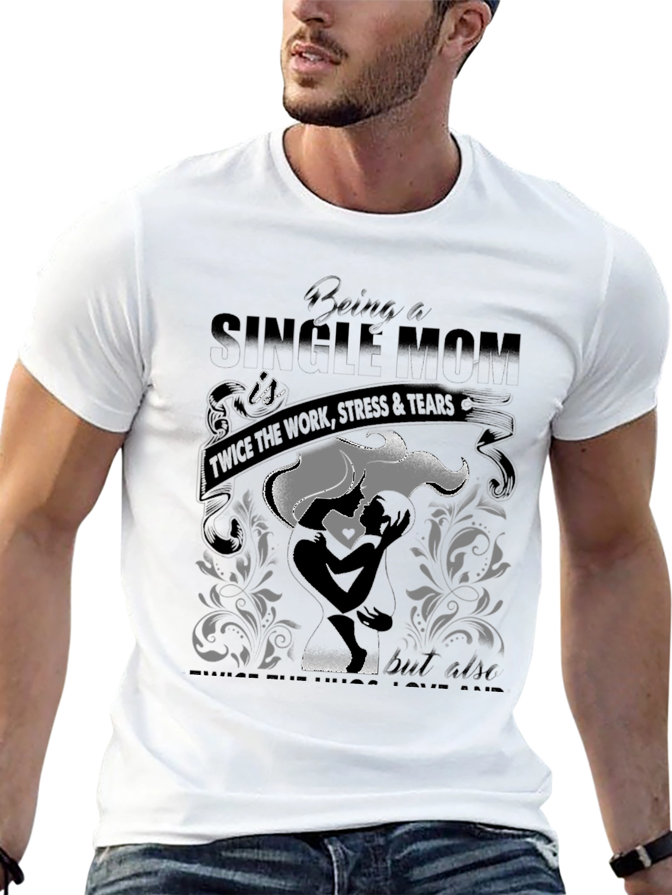 Single Mom Graphic T-Shirt