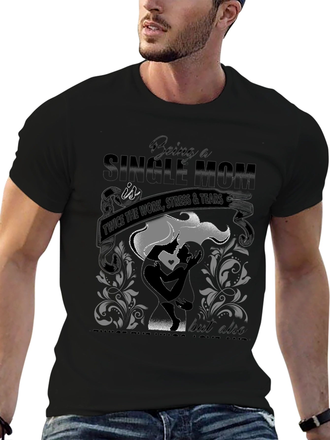 Single Mom Graphic T-Shirt