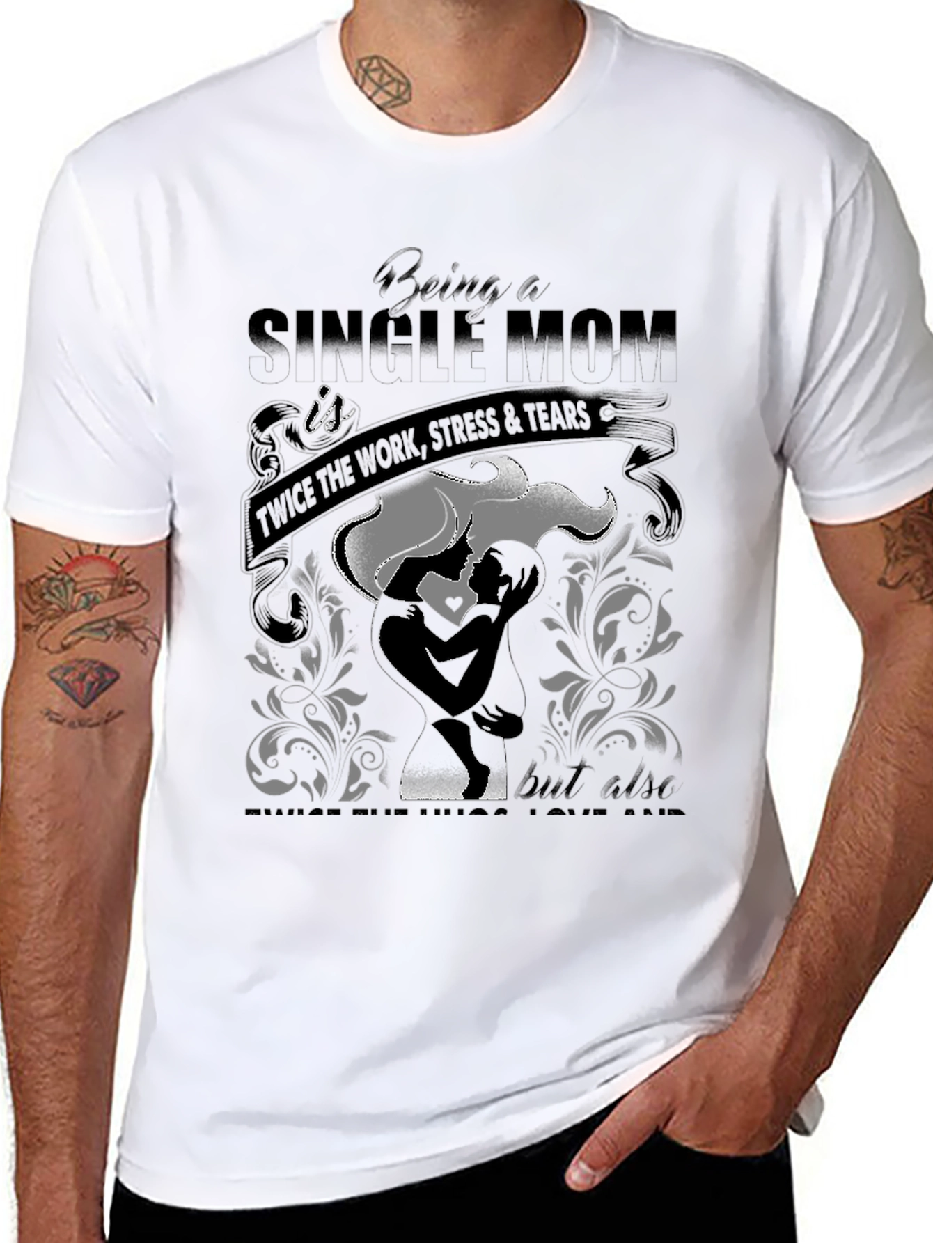 Single Mom Graphic T-Shirt