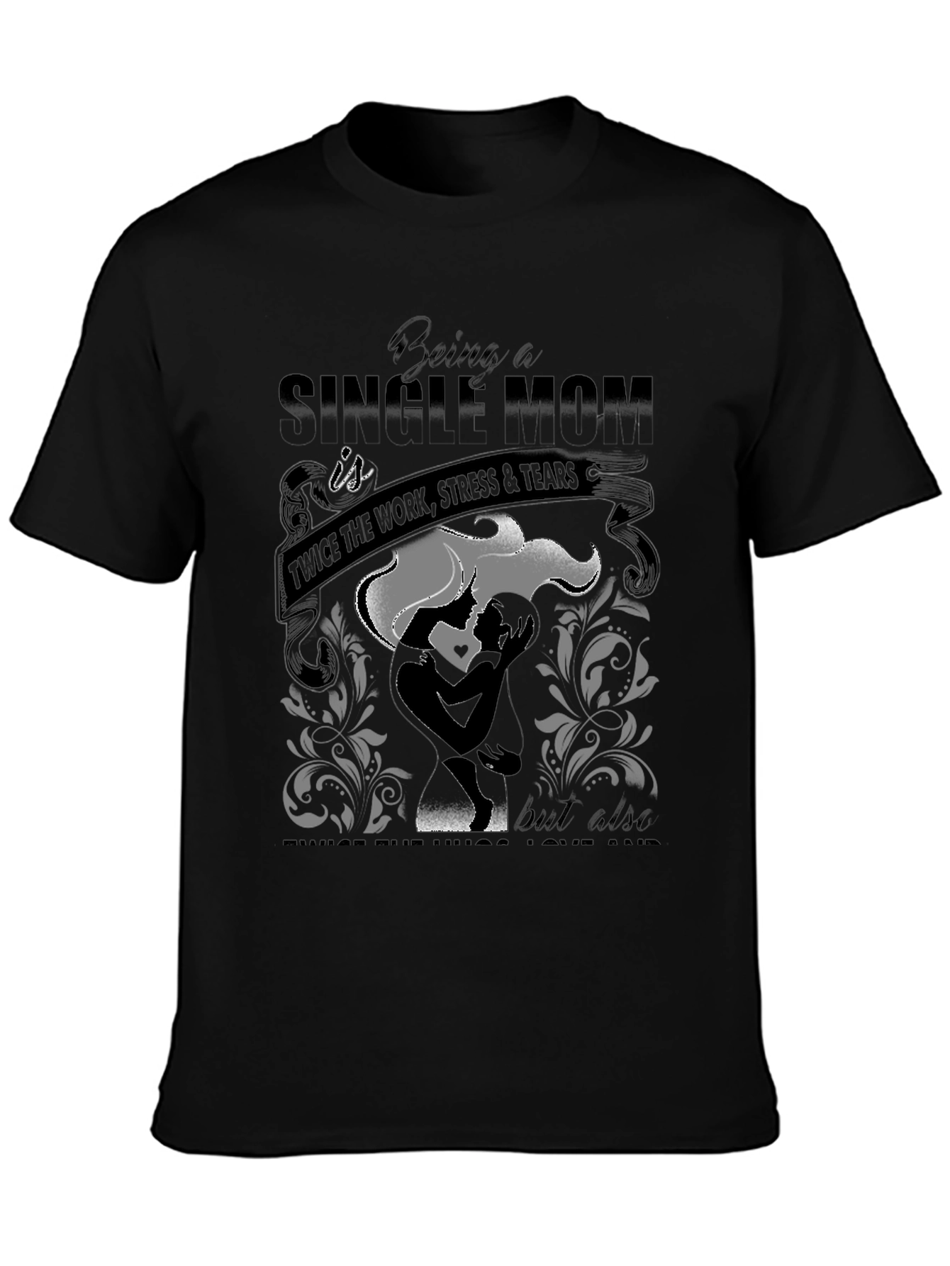 Single Mom Graphic T-Shirt