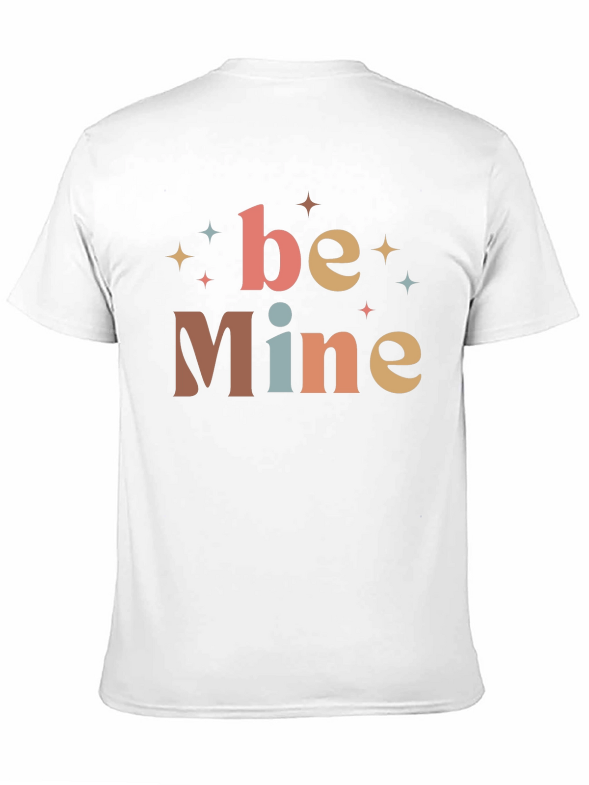 Retro Valentines Day Be Mine Graphic Tee