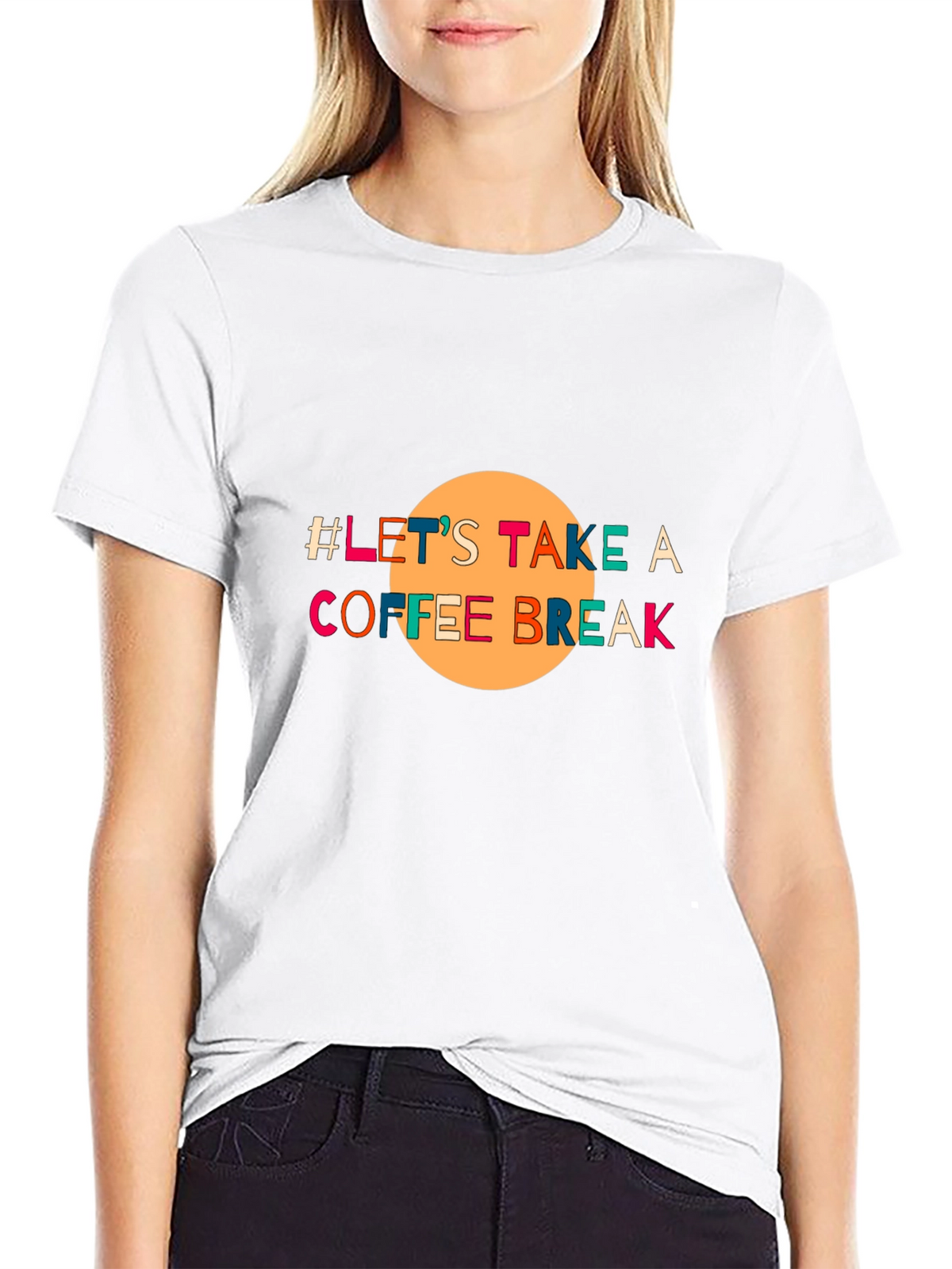 Lets Take A Coffee Break Black T-Shirt