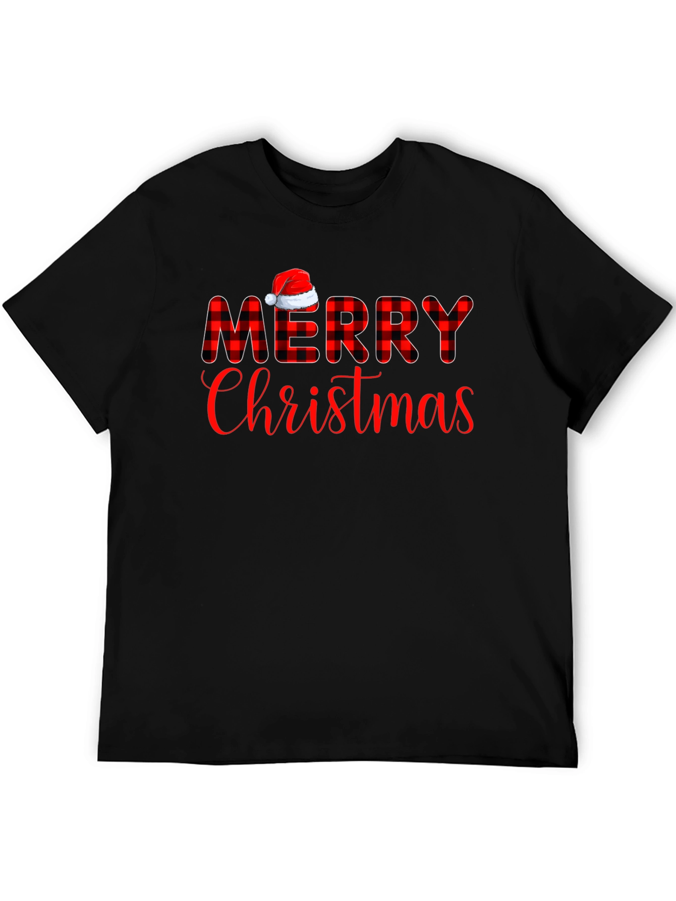 Merry Christmas Graphic Tee - Holiday Cheer