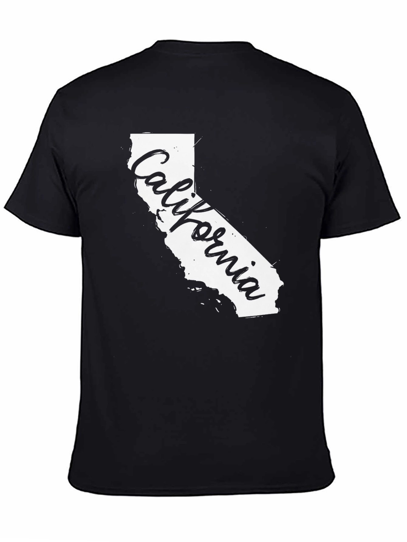 California State T-Shirt - Black Graphic Tee