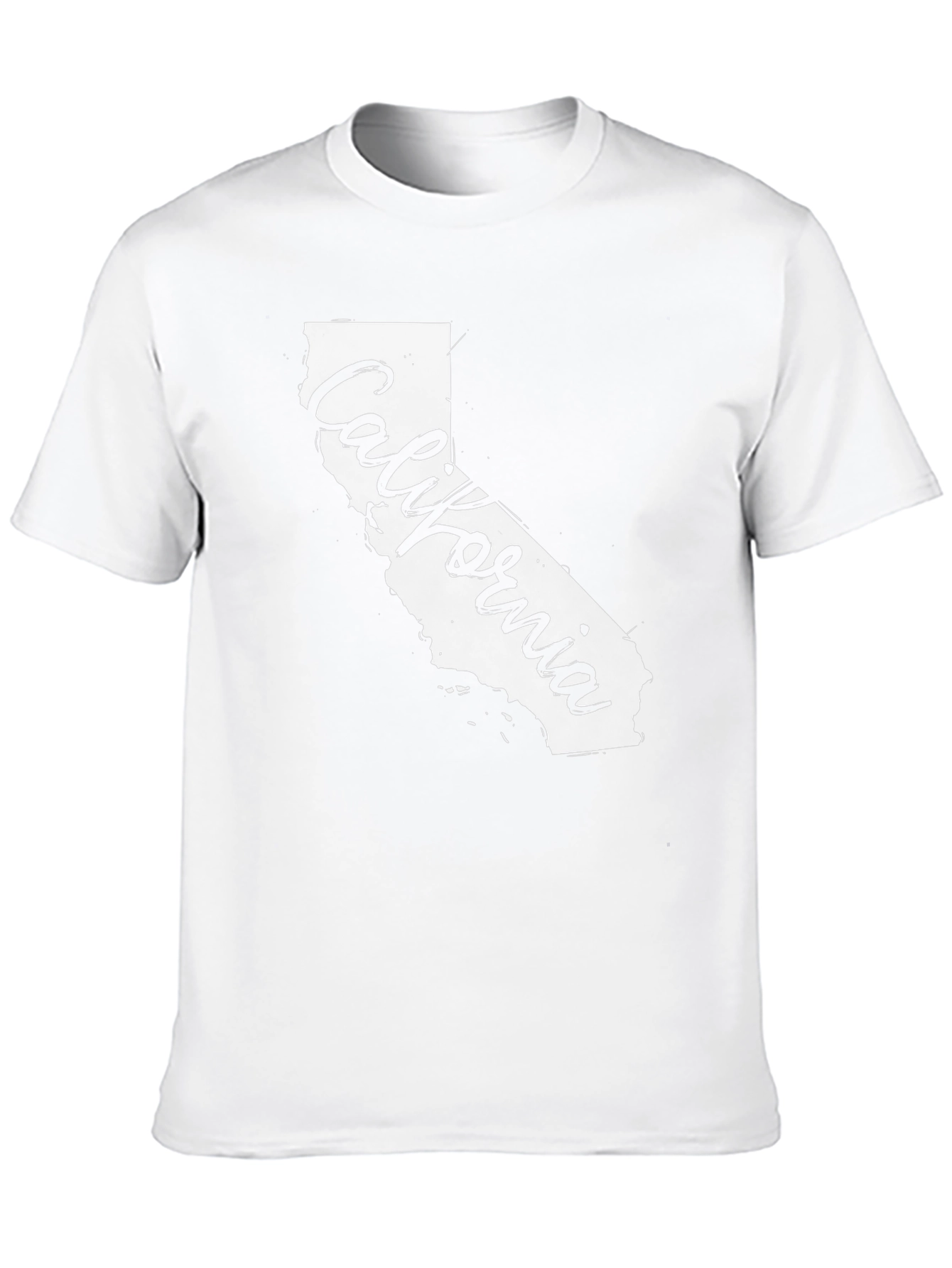 California State T-Shirt - Black Graphic Tee