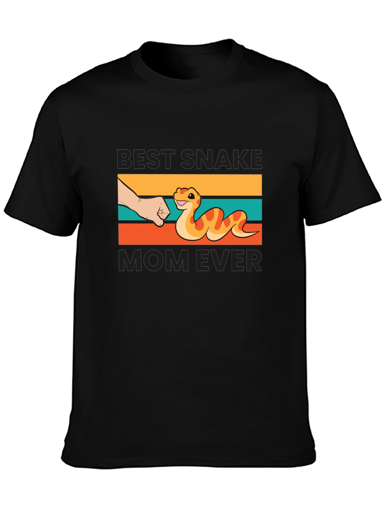 Best Snake Mom Ever Graphic T-Shirt