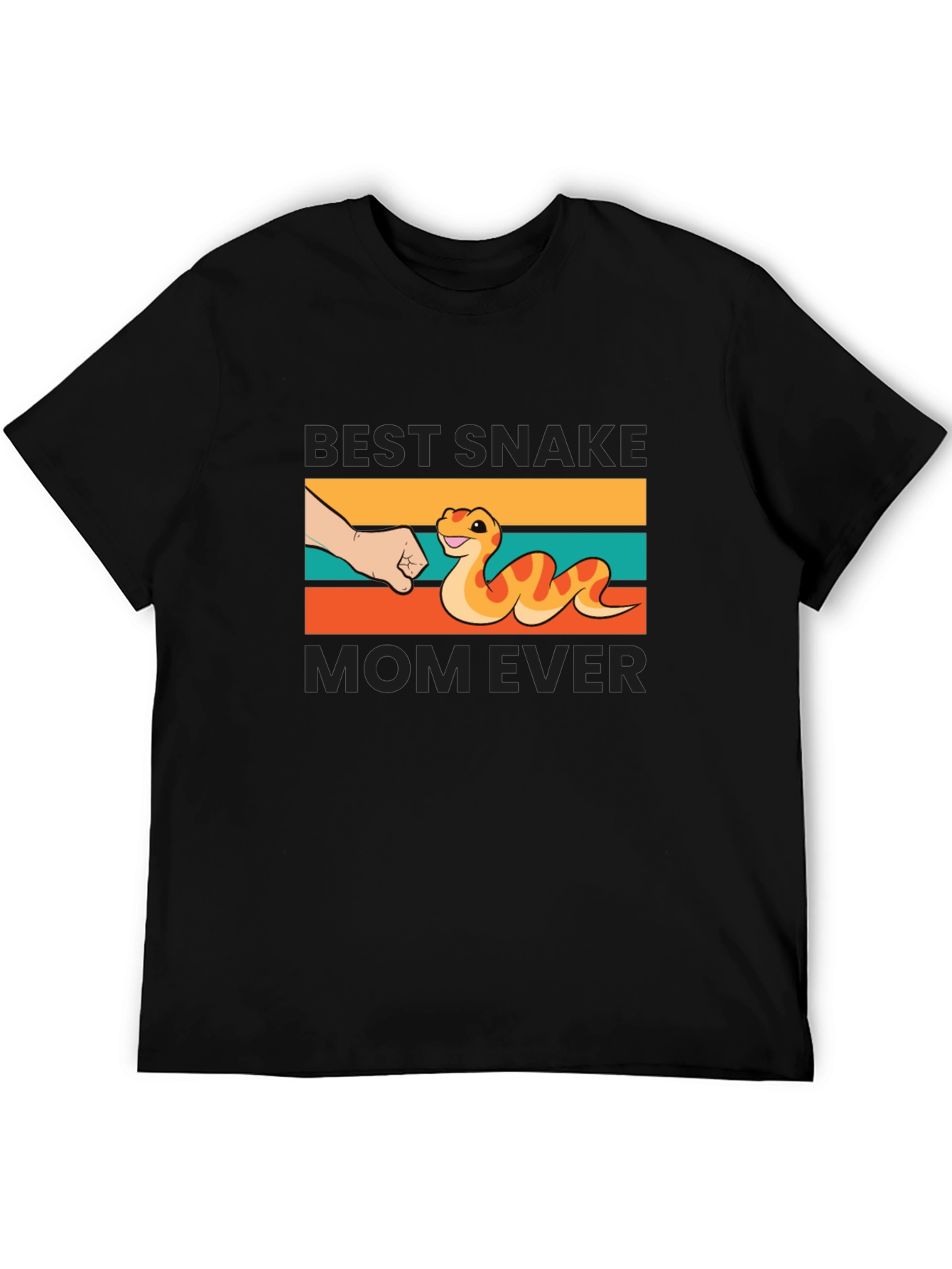 Best Snake Mom Ever Graphic T-Shirt