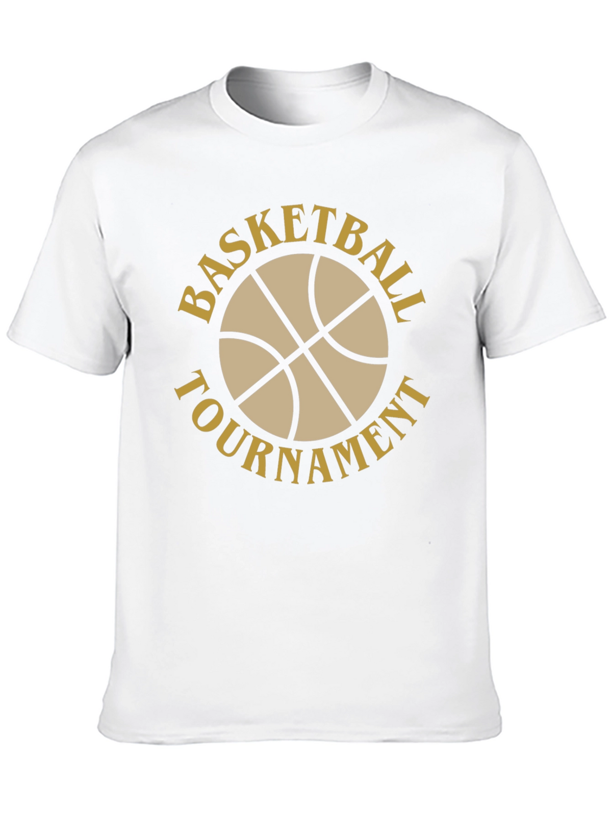 Basketball Tournament Black T-Shirt