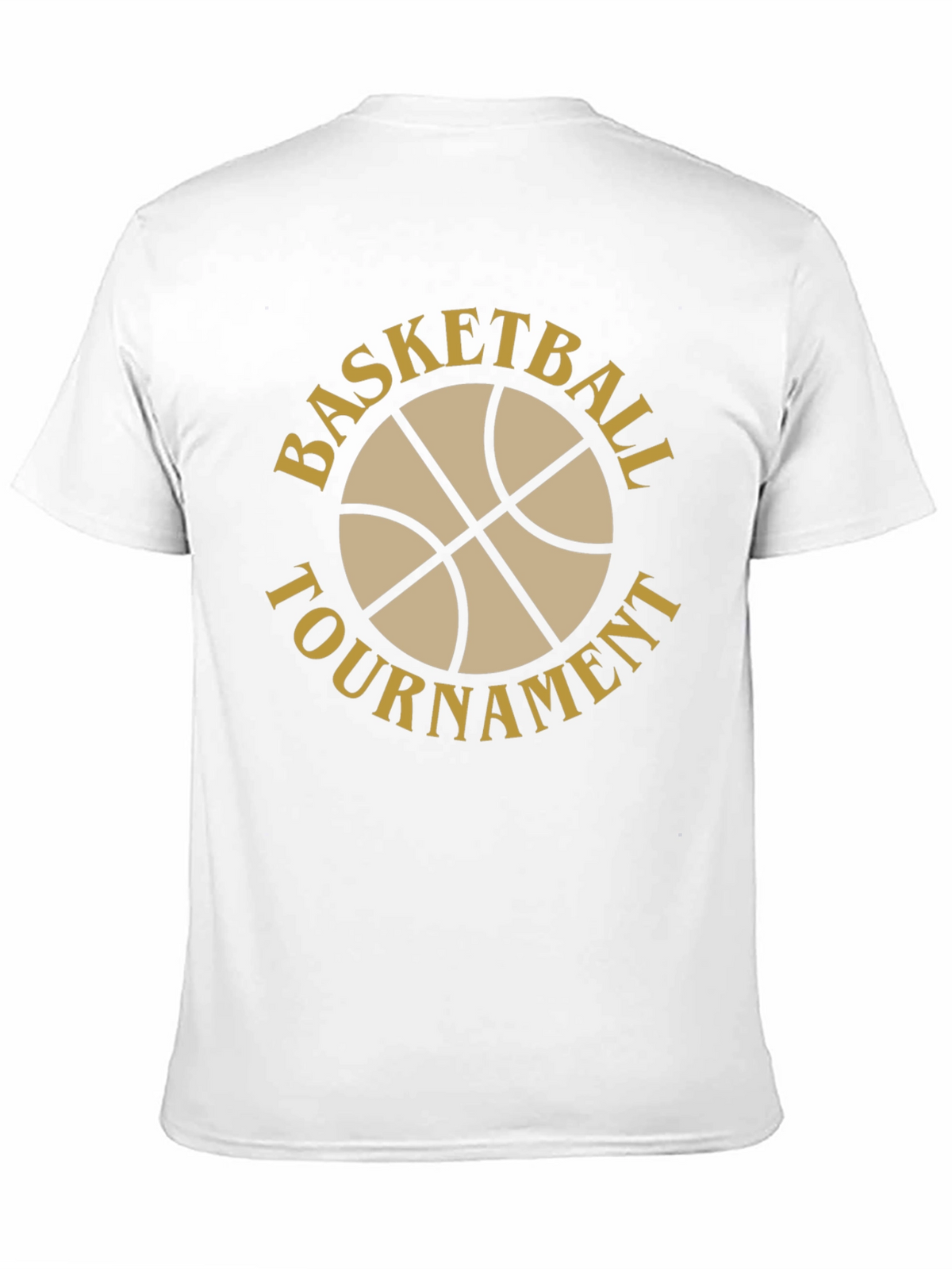 Basketball Tournament Black T-Shirt