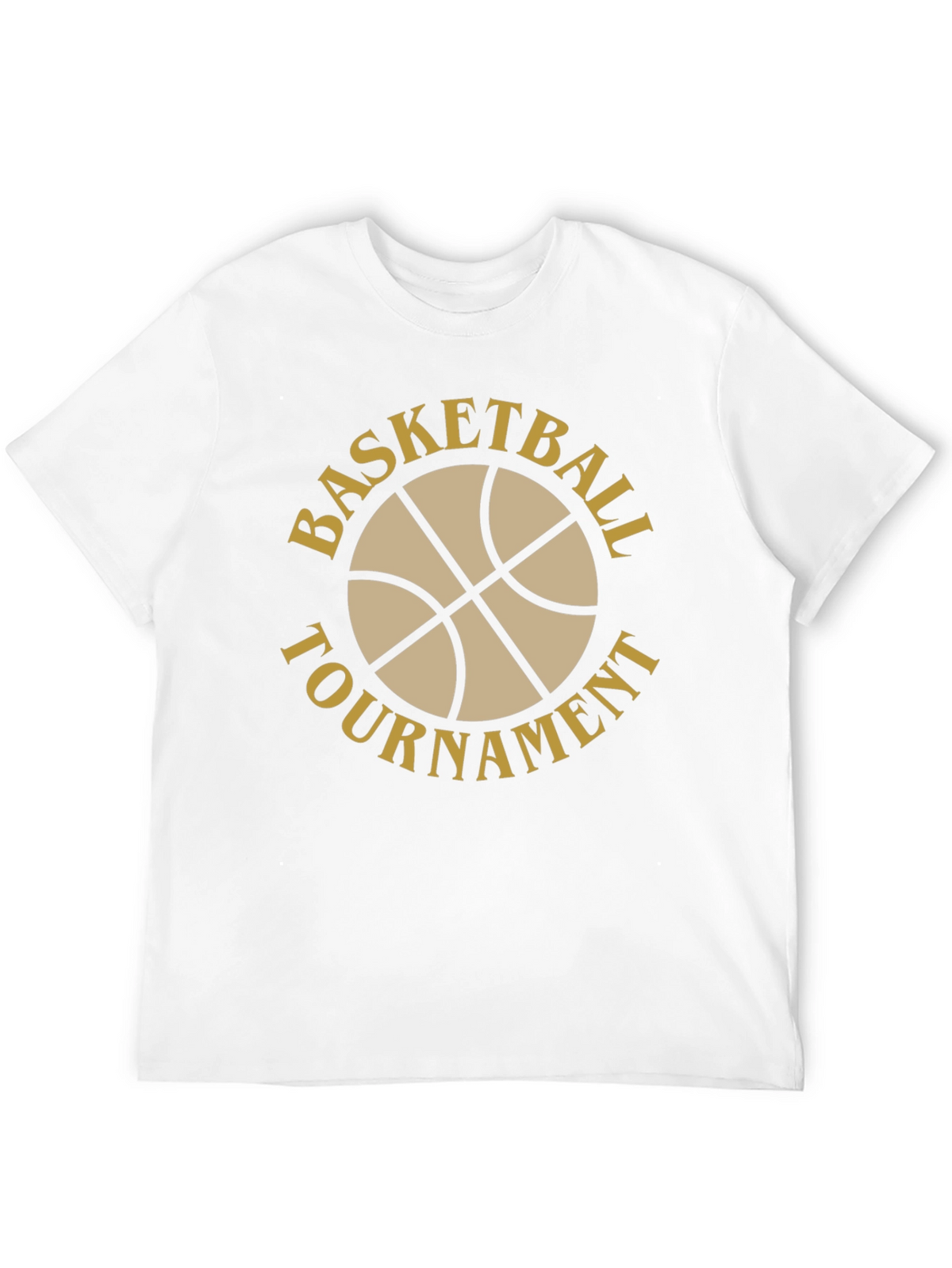 Basketball Tournament Black T-Shirt