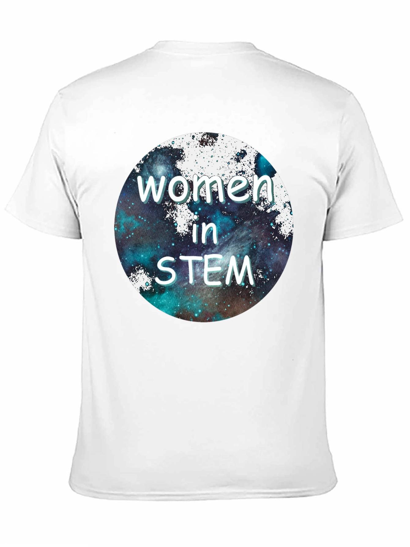 Women in STEM Graphic T-Shirt - Space Design