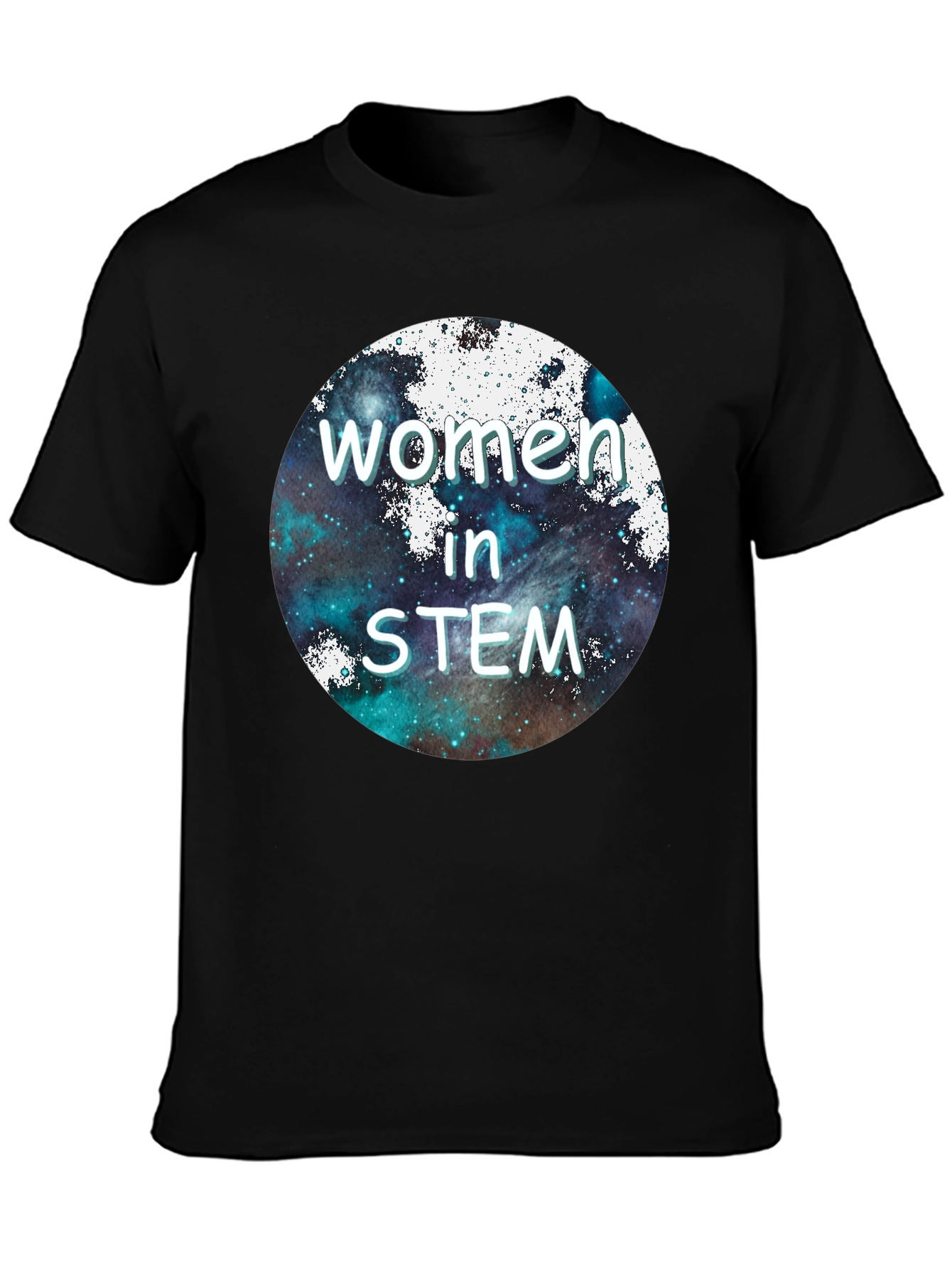 Women in STEM Graphic T-Shirt - Space Design