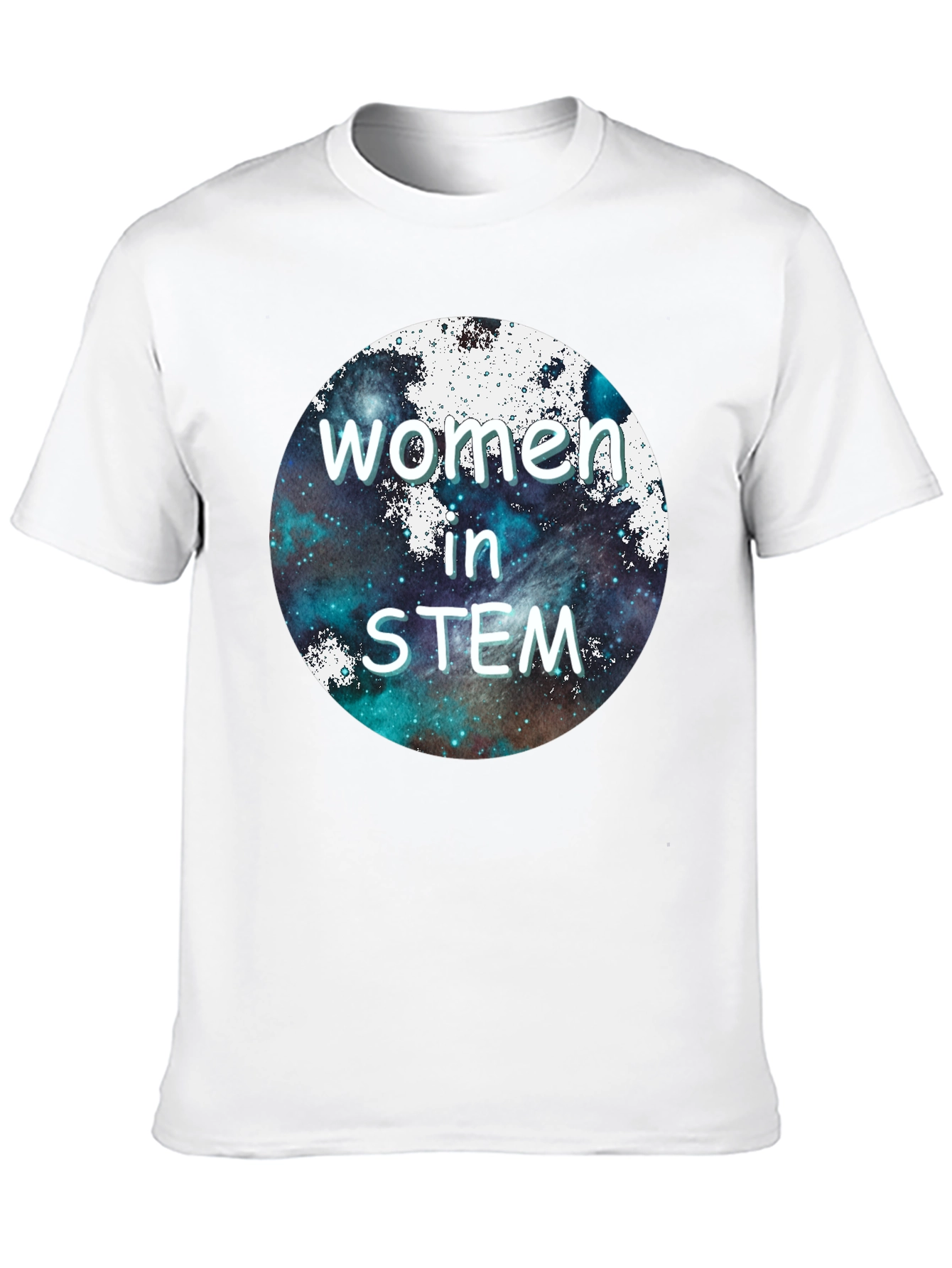 Women in STEM Graphic T-Shirt - Space Design