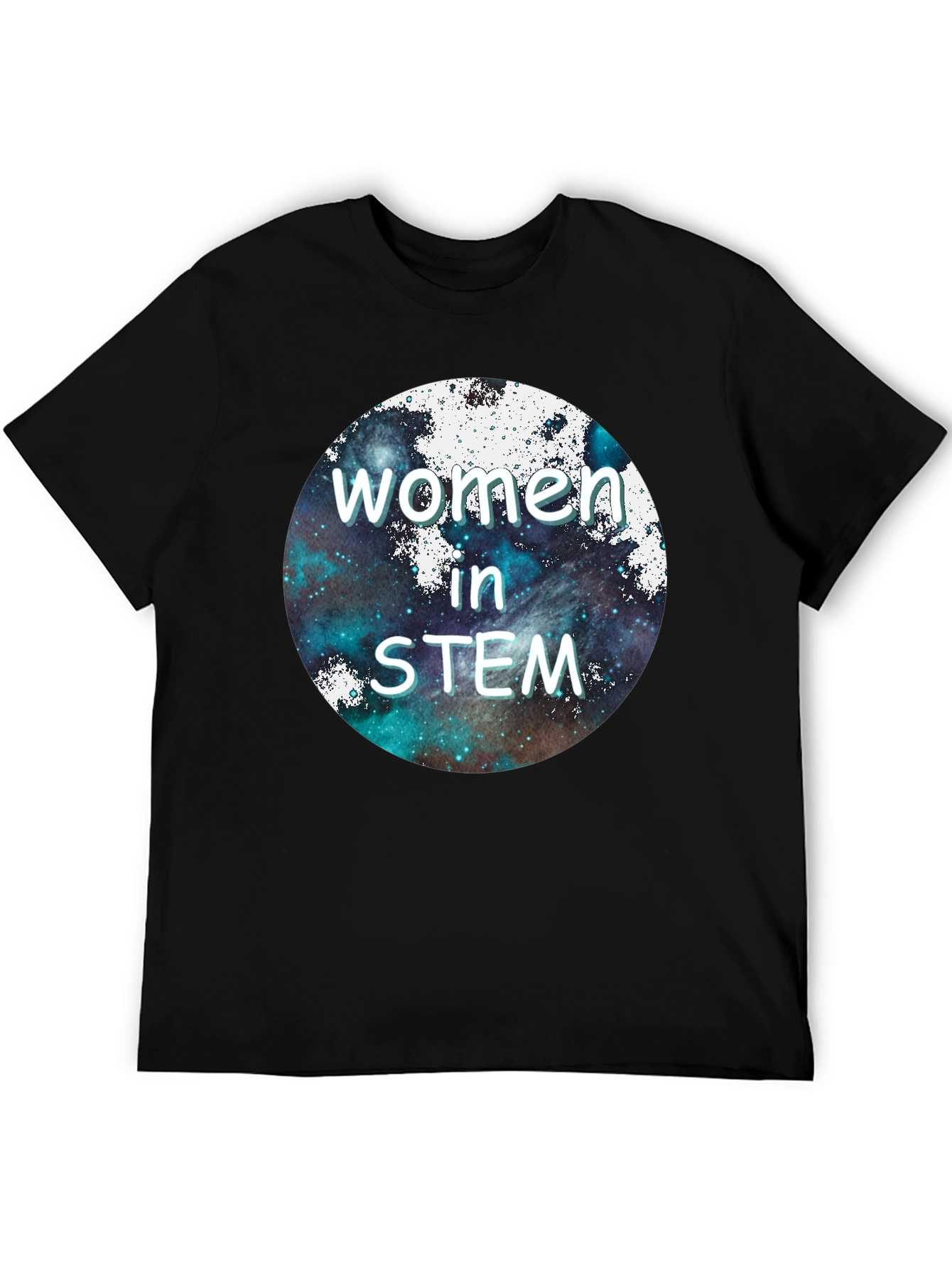 Women in STEM Graphic T-Shirt - Space Design