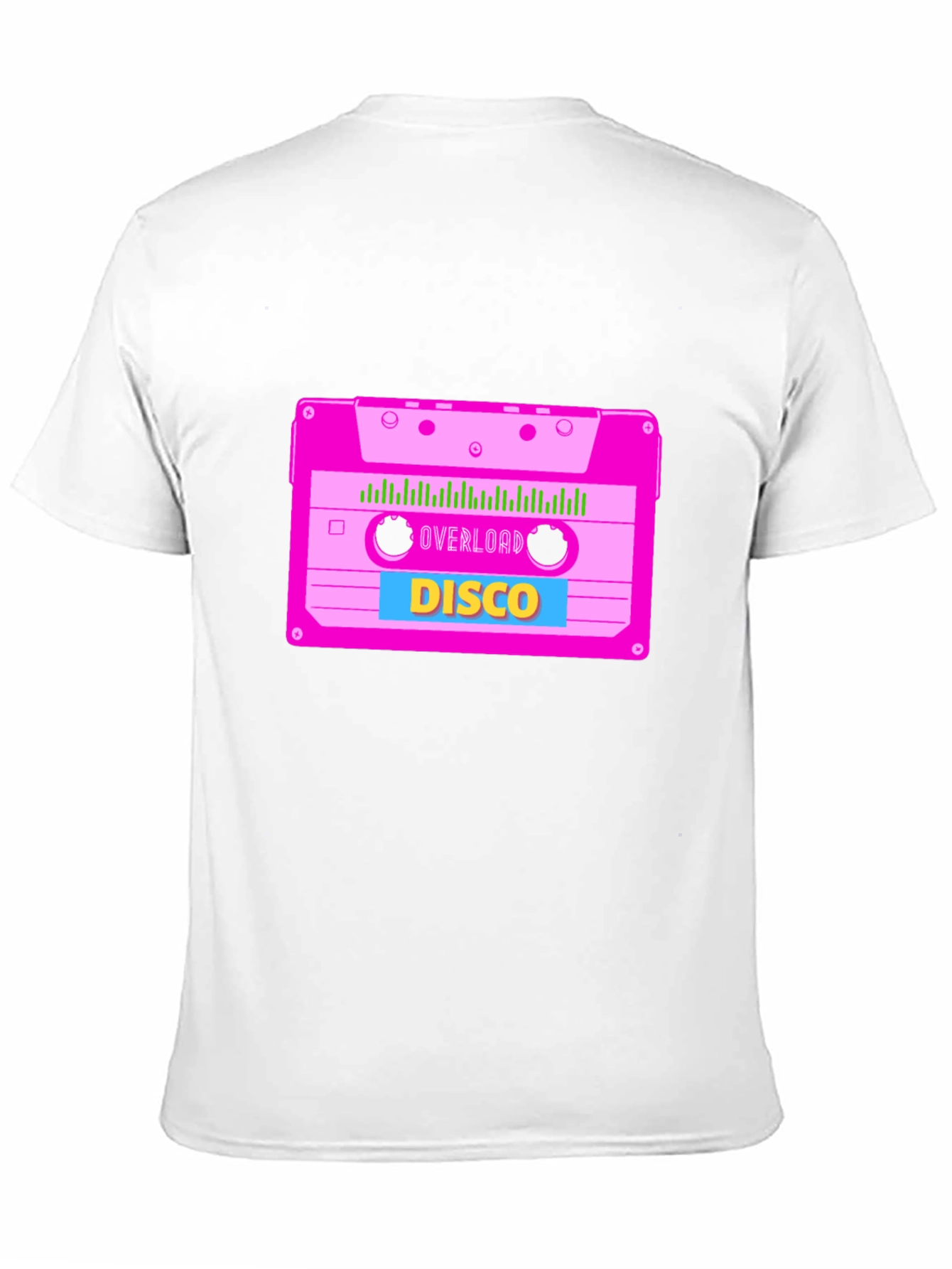 Retro Disco Cassette Graphic Tee