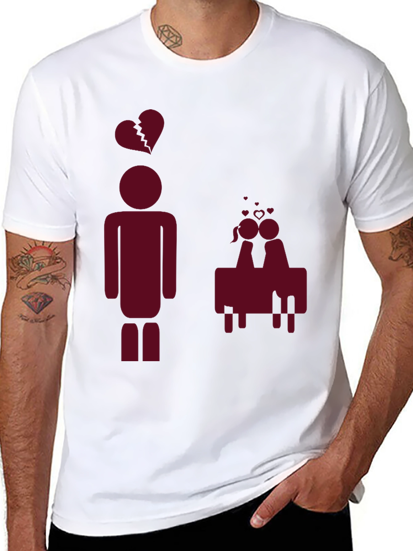 Heartbreak & Romance Graphic Tee