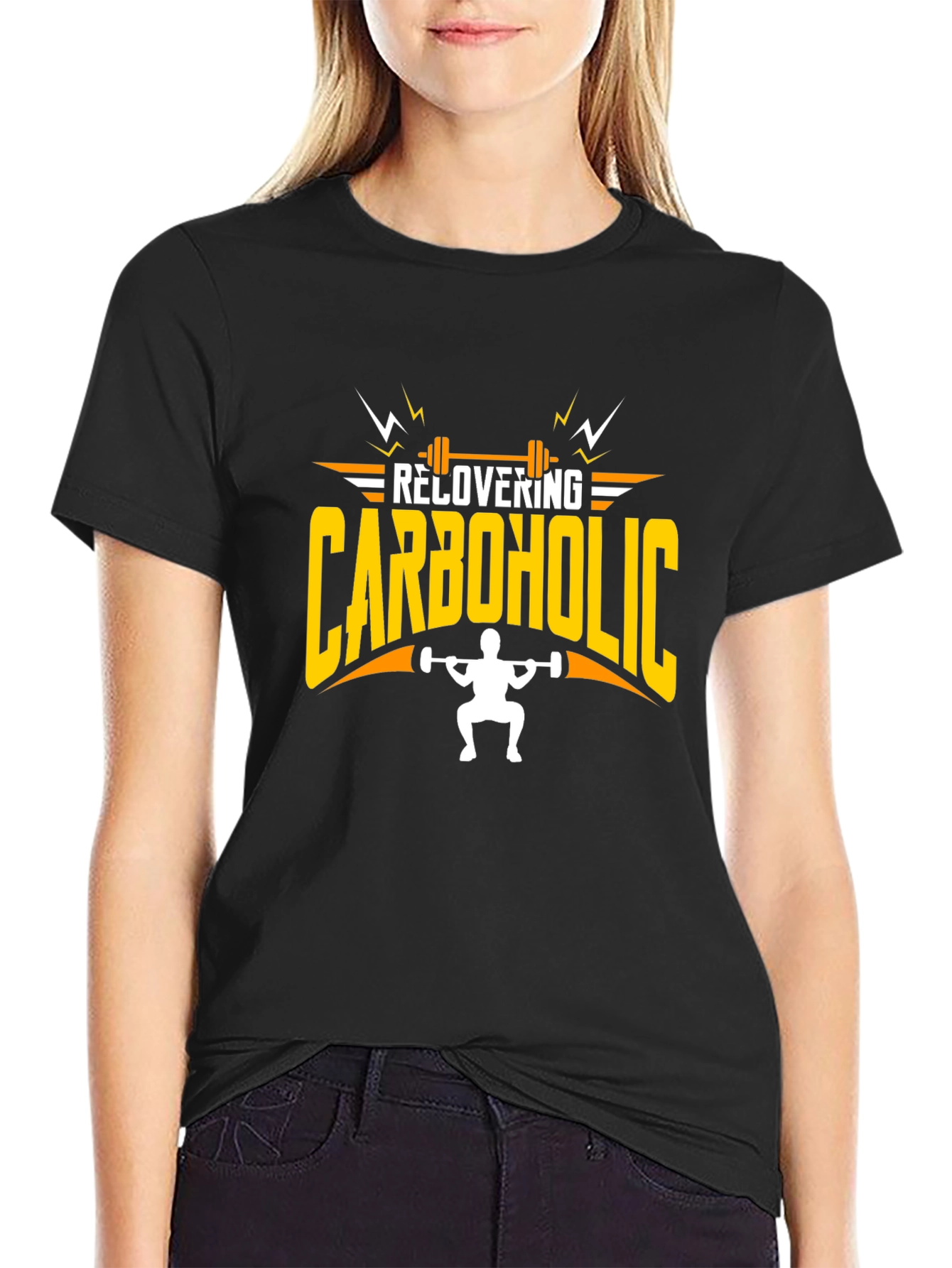 Recovering Carboholic Workout T-Shirt
