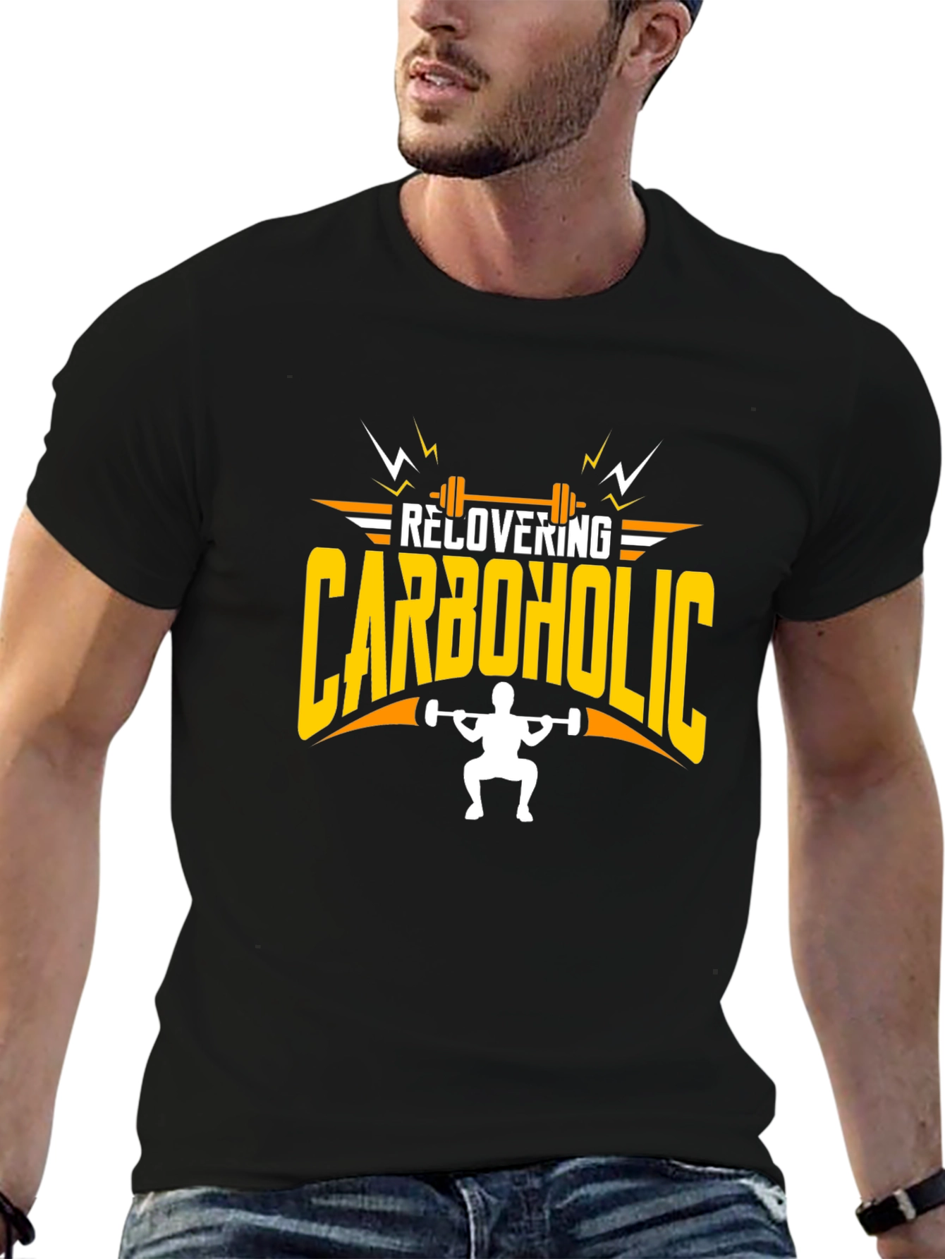 Recovering Carboholic Workout T-Shirt