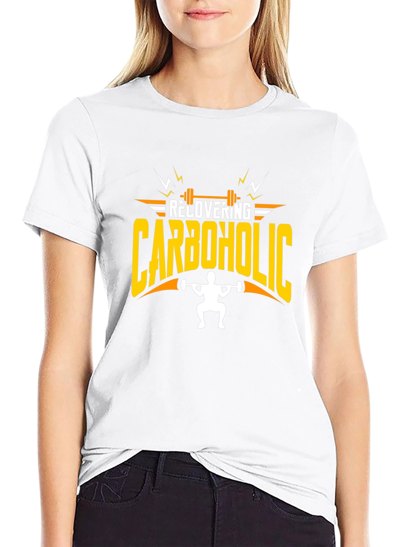 Recovering Carboholic Workout T-Shirt