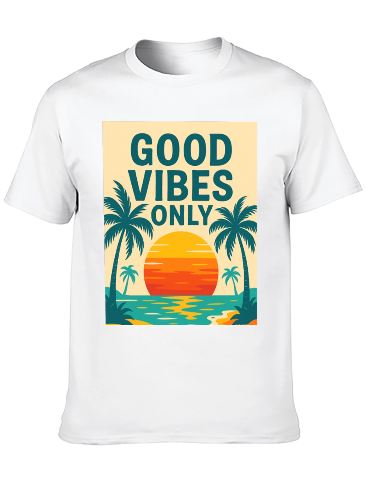 Good Vibes Only Graphic T-Shirt