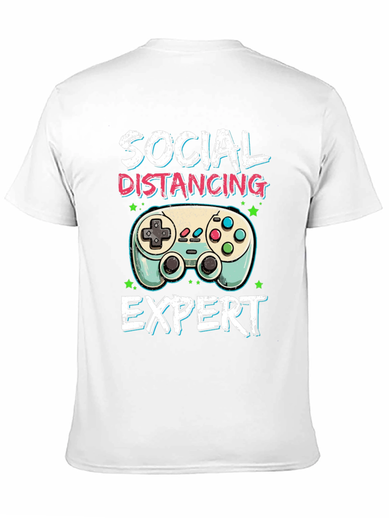 Social Distancing Expert Gamer T-Shirt