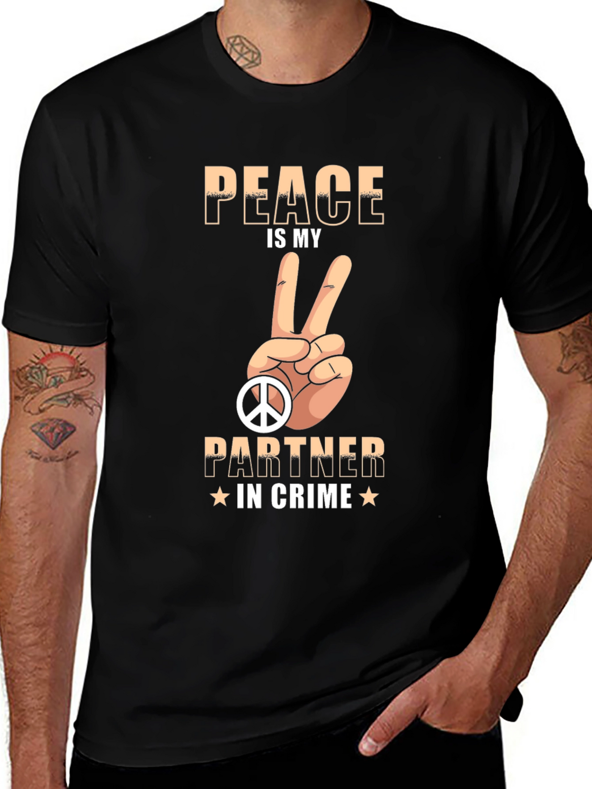 Peace is My Partner in Crime T-Shirt