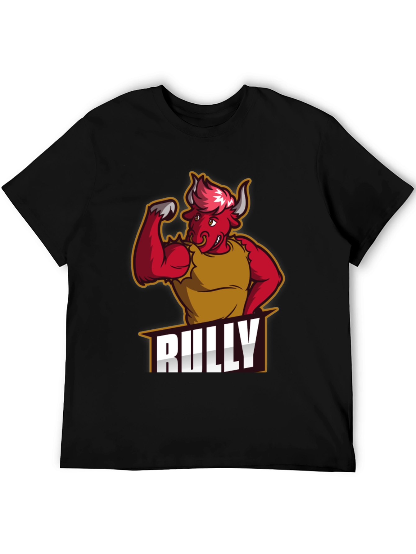 Bully Cartoon Graphic T-Shirt