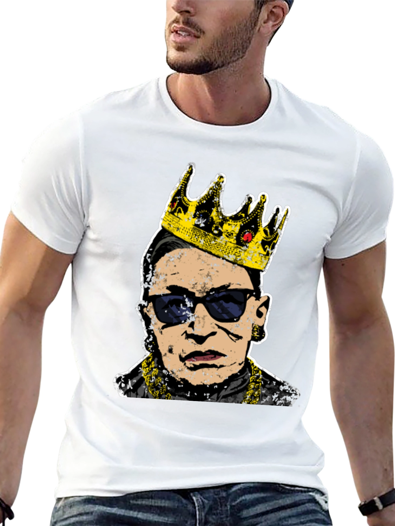 RBG Crowned Graphic Tee - Black