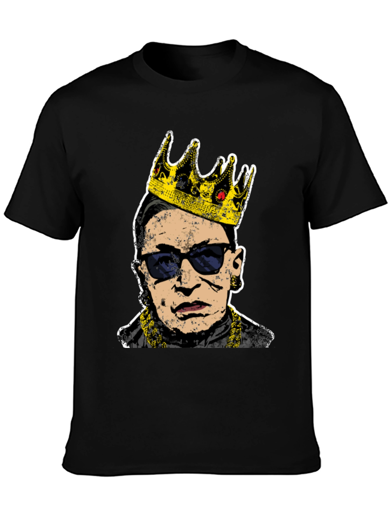 RBG Crowned Graphic Tee - Black
